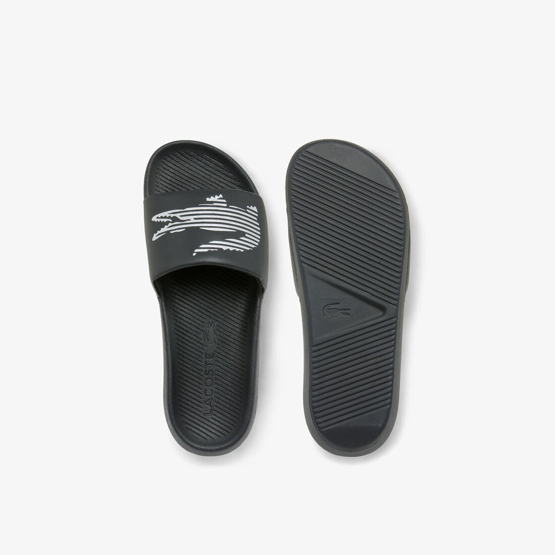 Men's Croco Synthetic Metallic Slides Men's Croco Synthetic Metallic Slides