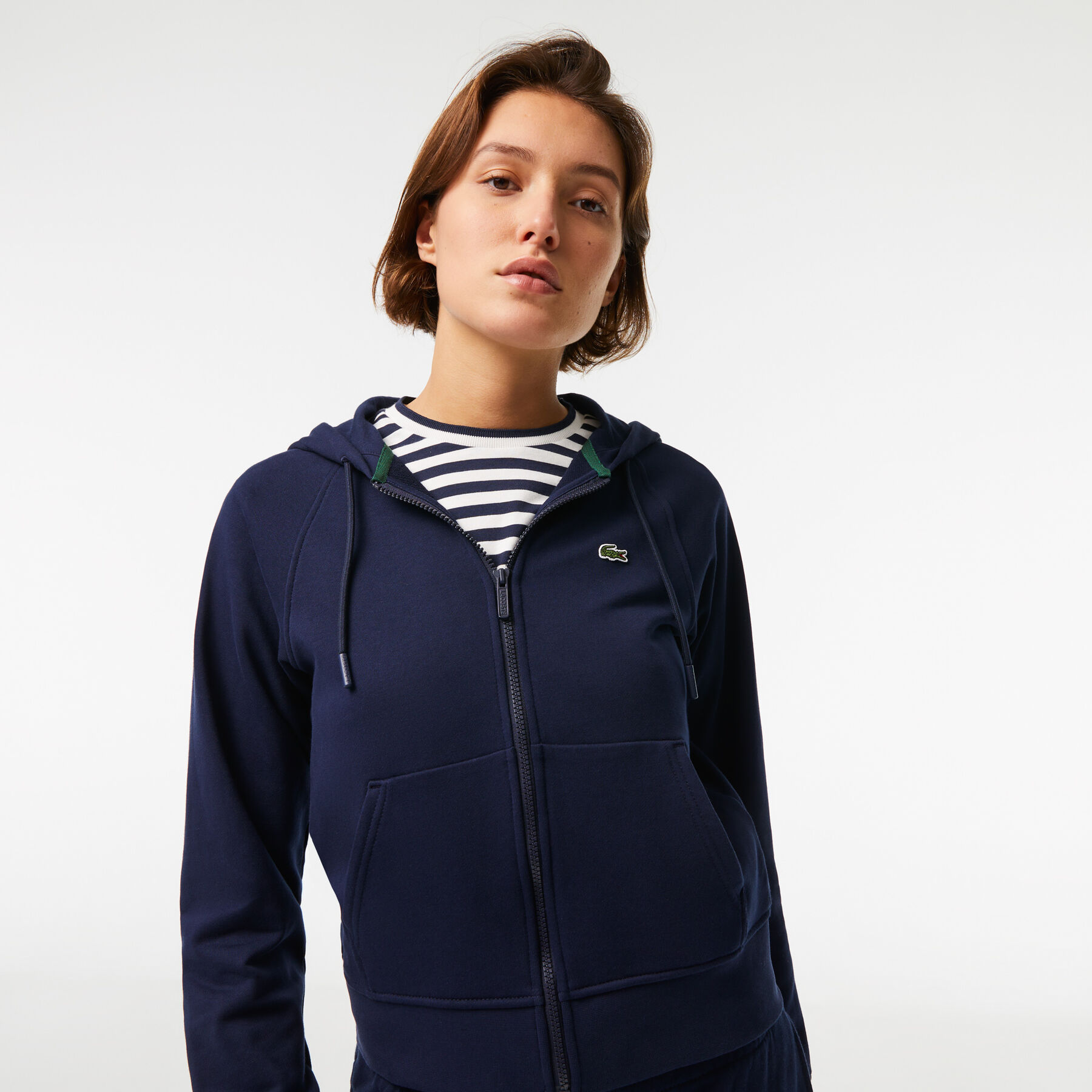 Zipped Hoodie lacoste zipped hoodie