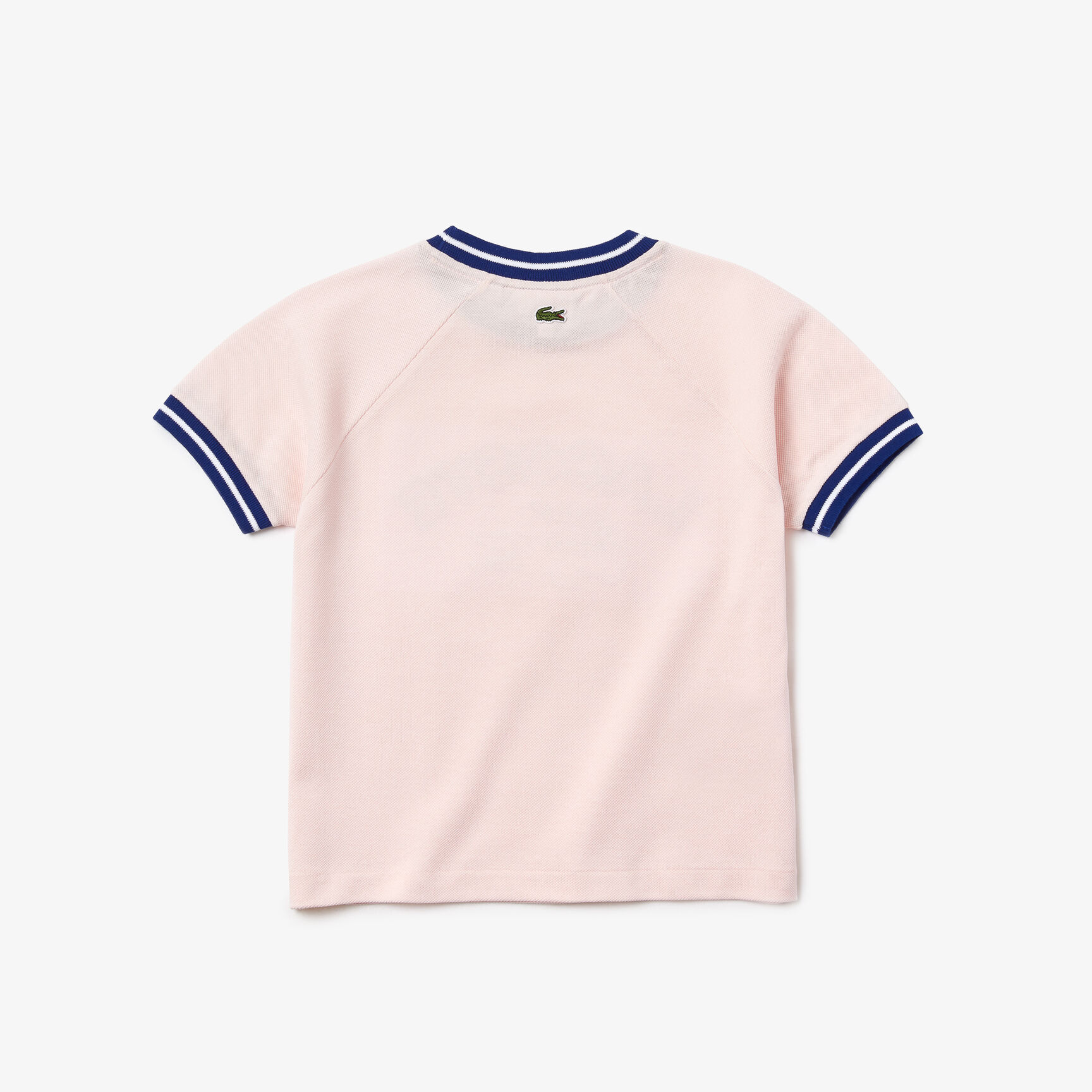 Girls' Logo Crew Neck Cotton Piqué T-Shirt Girls' Logo Crew Neck Cotton Piqué T-Shirt