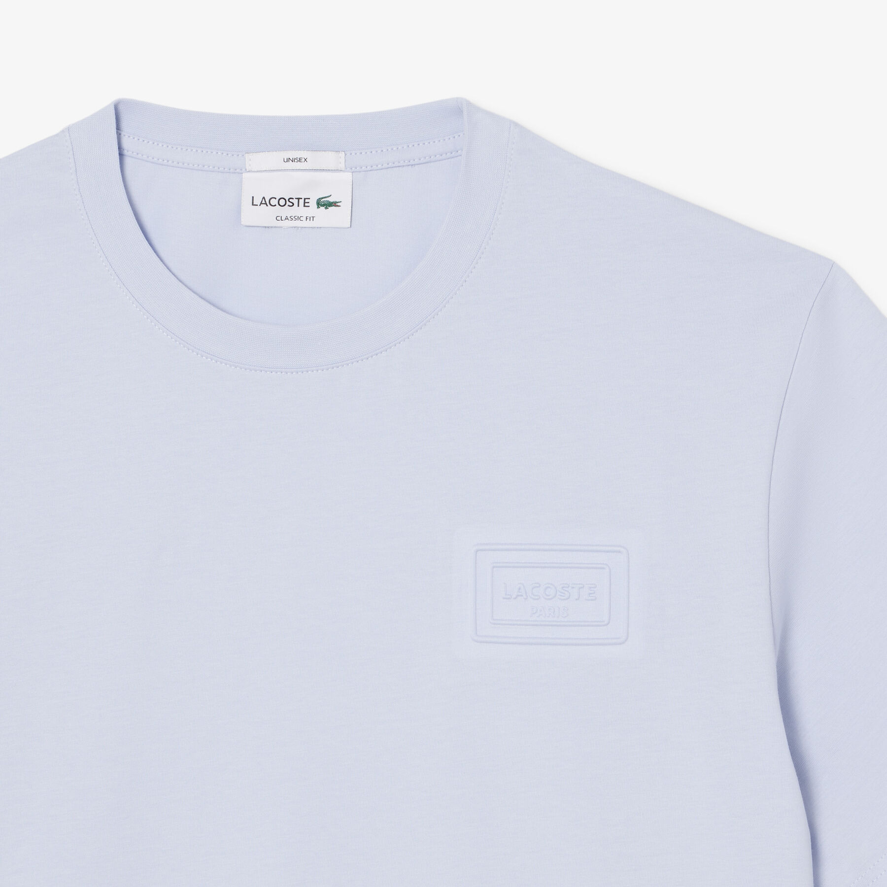 Embossed Branding Cotton T-shirt