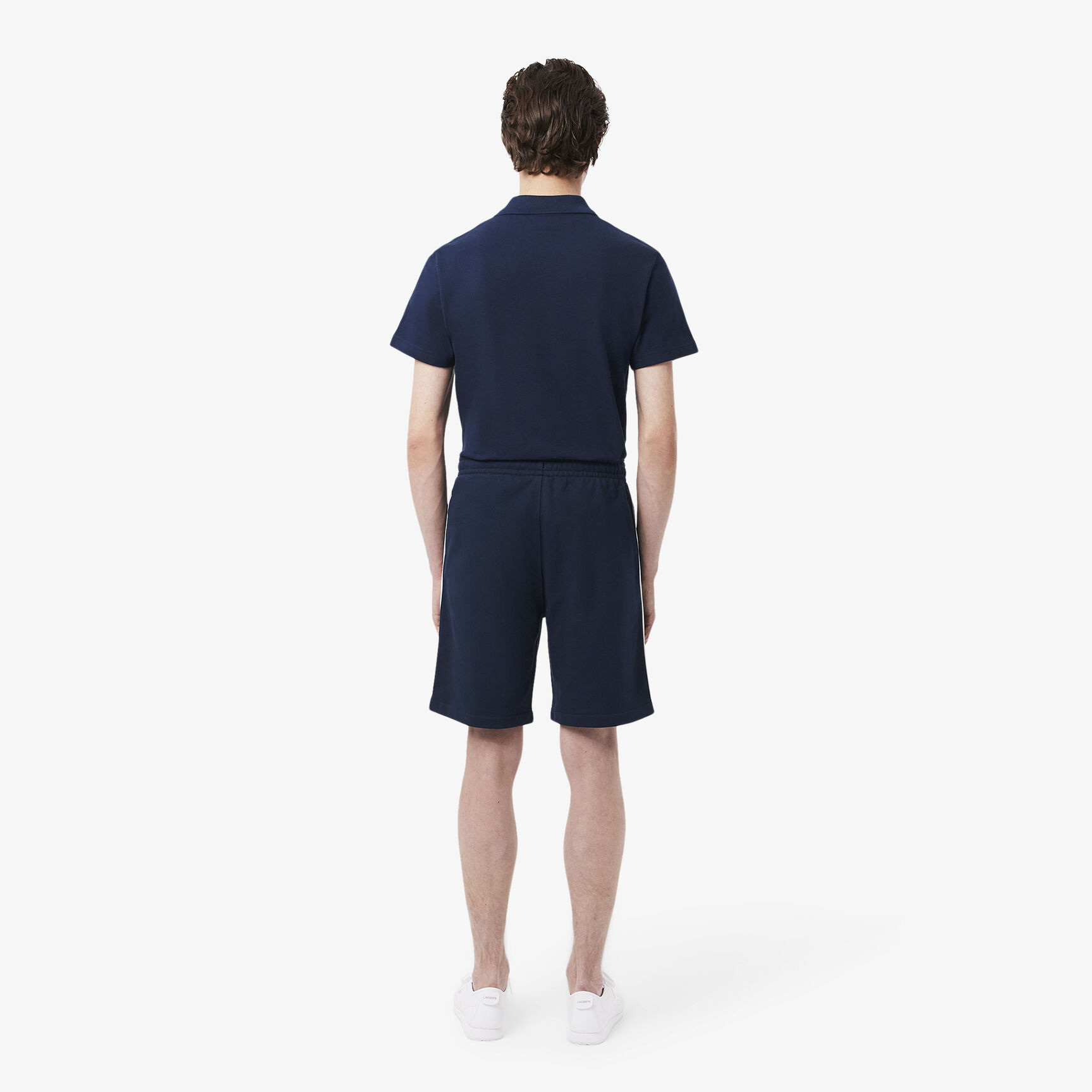 Logo Trim Cotton Fleece Shorts Logo Trim Cotton Fleece Shorts