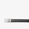 men s lacoste branded metal plate belt