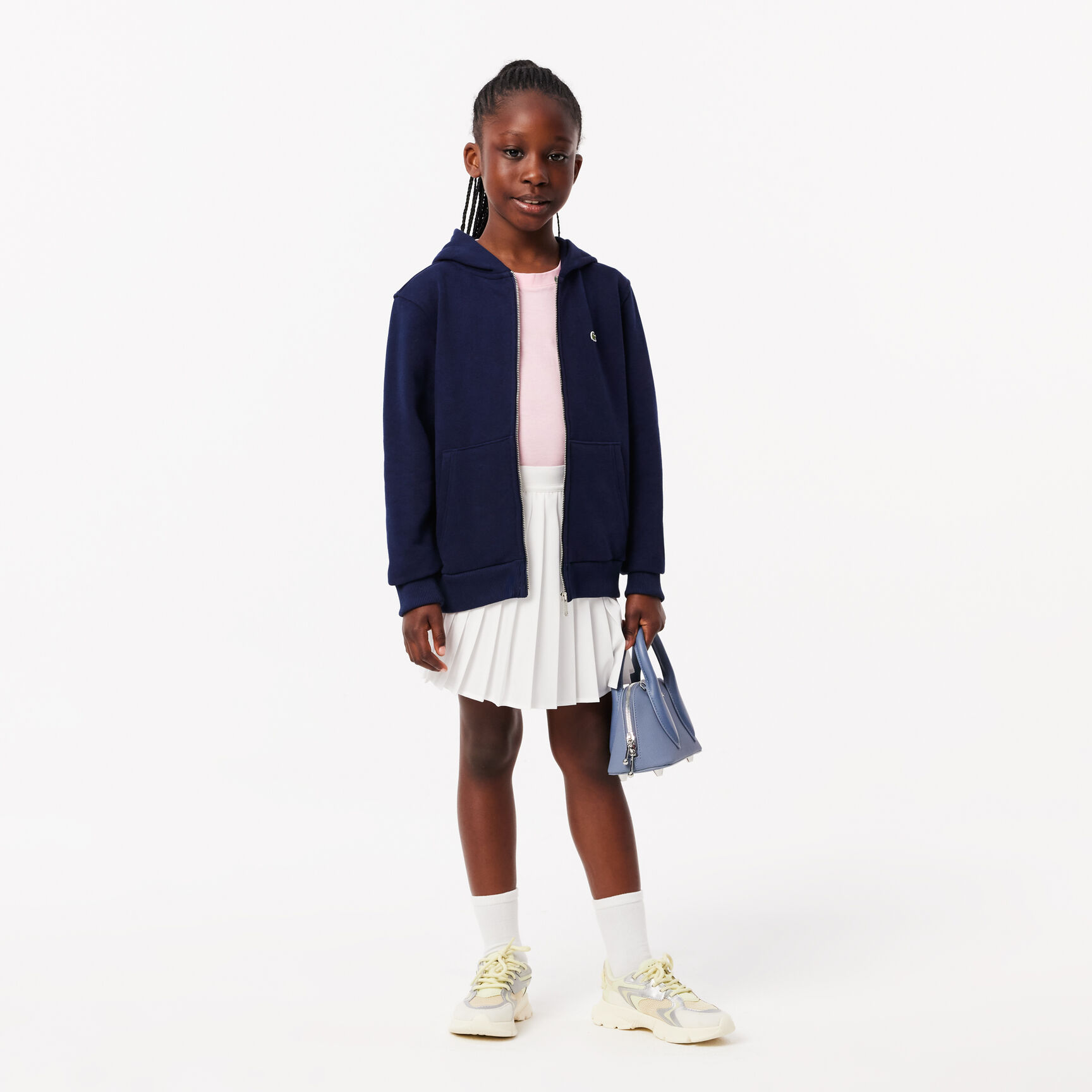 Kangaroo Pocket Zip Front Hoodie