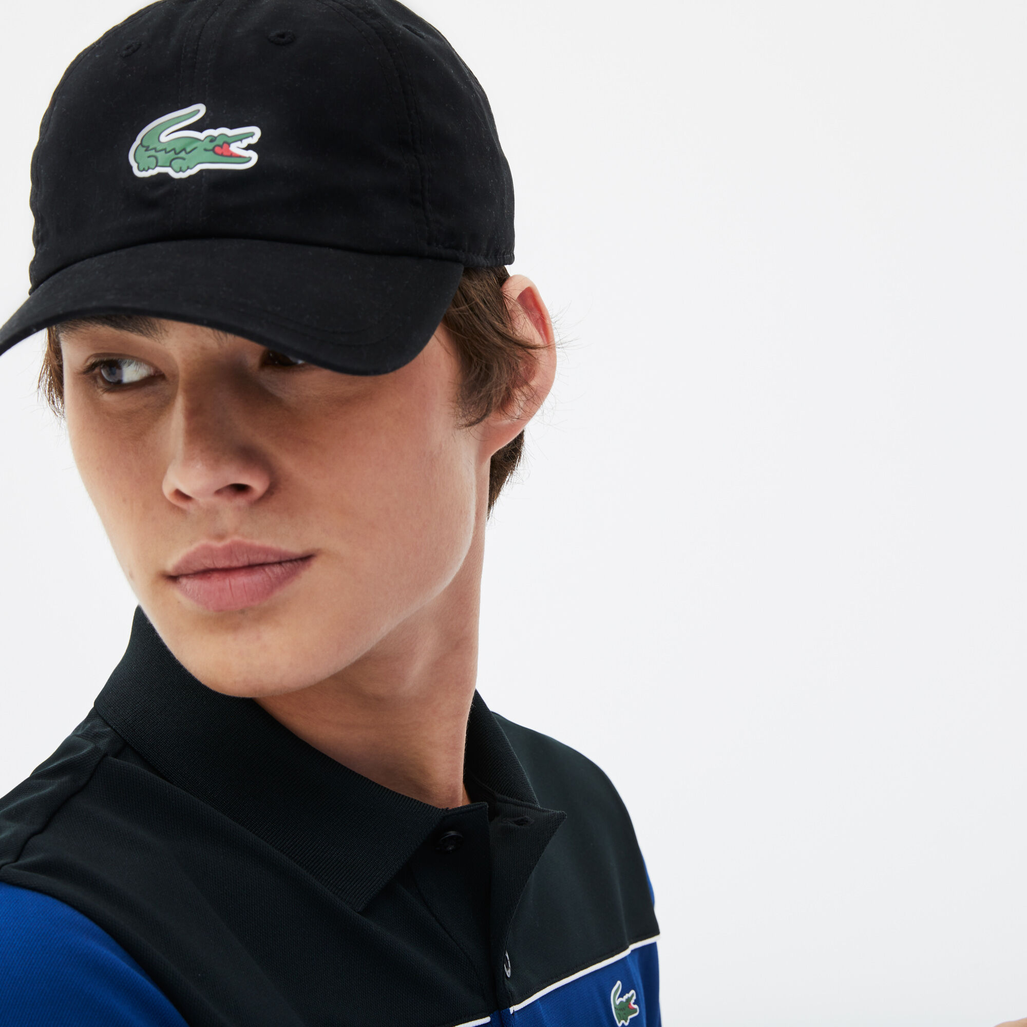 Men's Lacoste SPORT Tennis Microfiber Crocodile Cap Men's Lacoste SPORT Tennis Microfiber Crocodile Cap