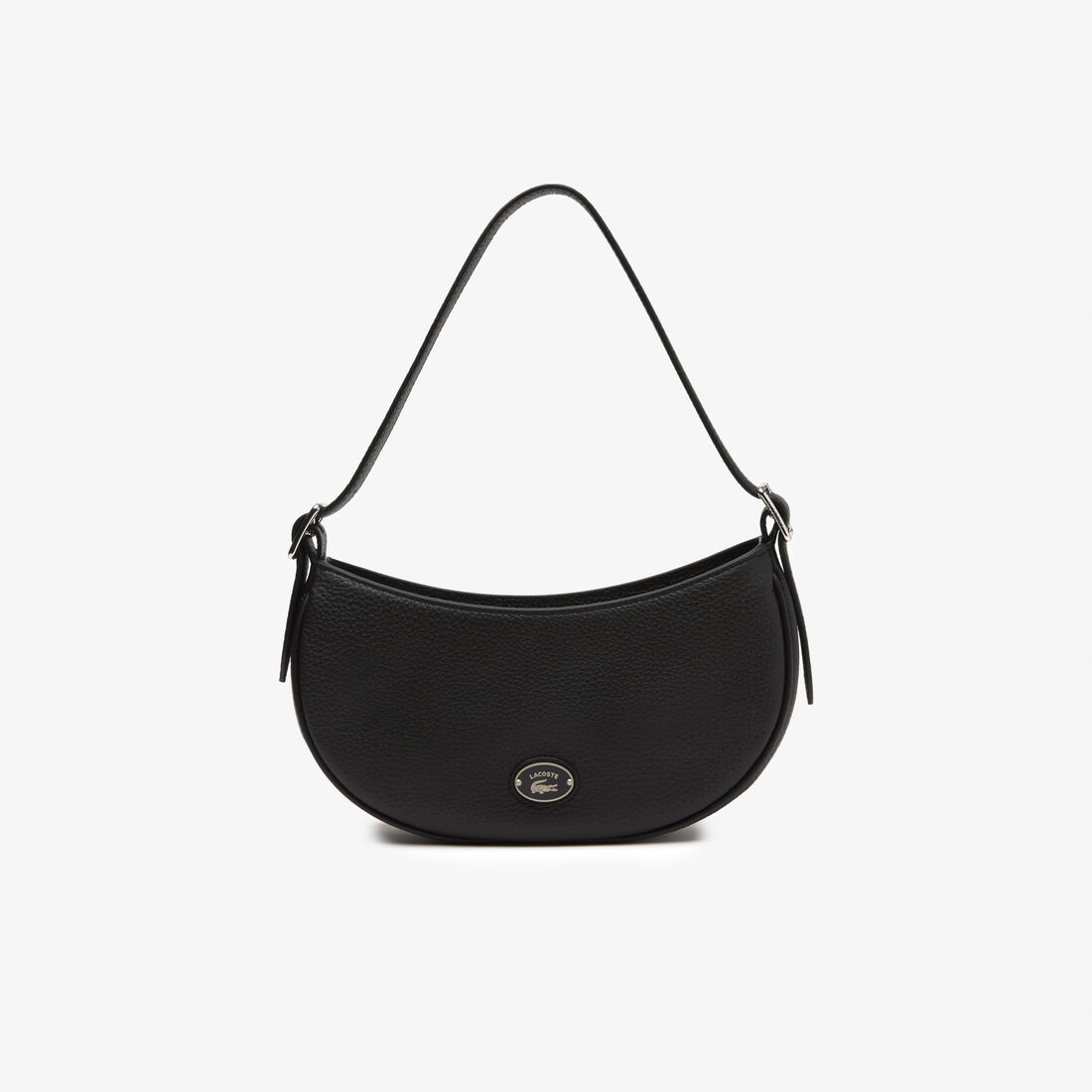 Women’s Lacoste Top Grain Leather Halfmoon Bag