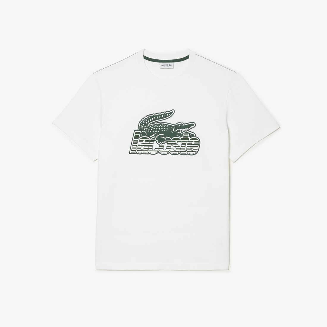Men's Lacoste Cotton Jersey Print T-shirt Men's Lacoste Cotton Jersey Print T-shirt