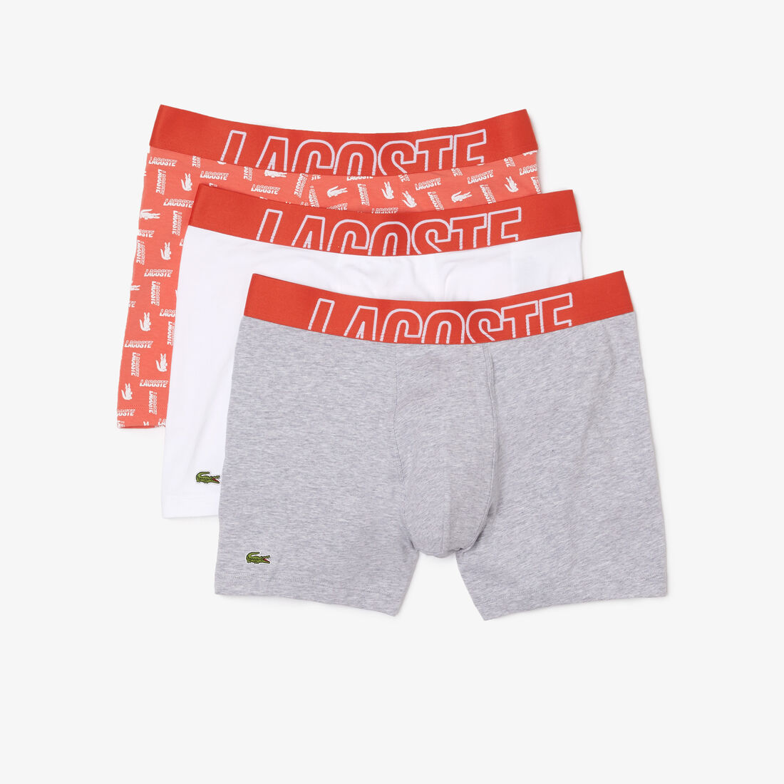 Men’s 3-Pack Logo Print Boxers