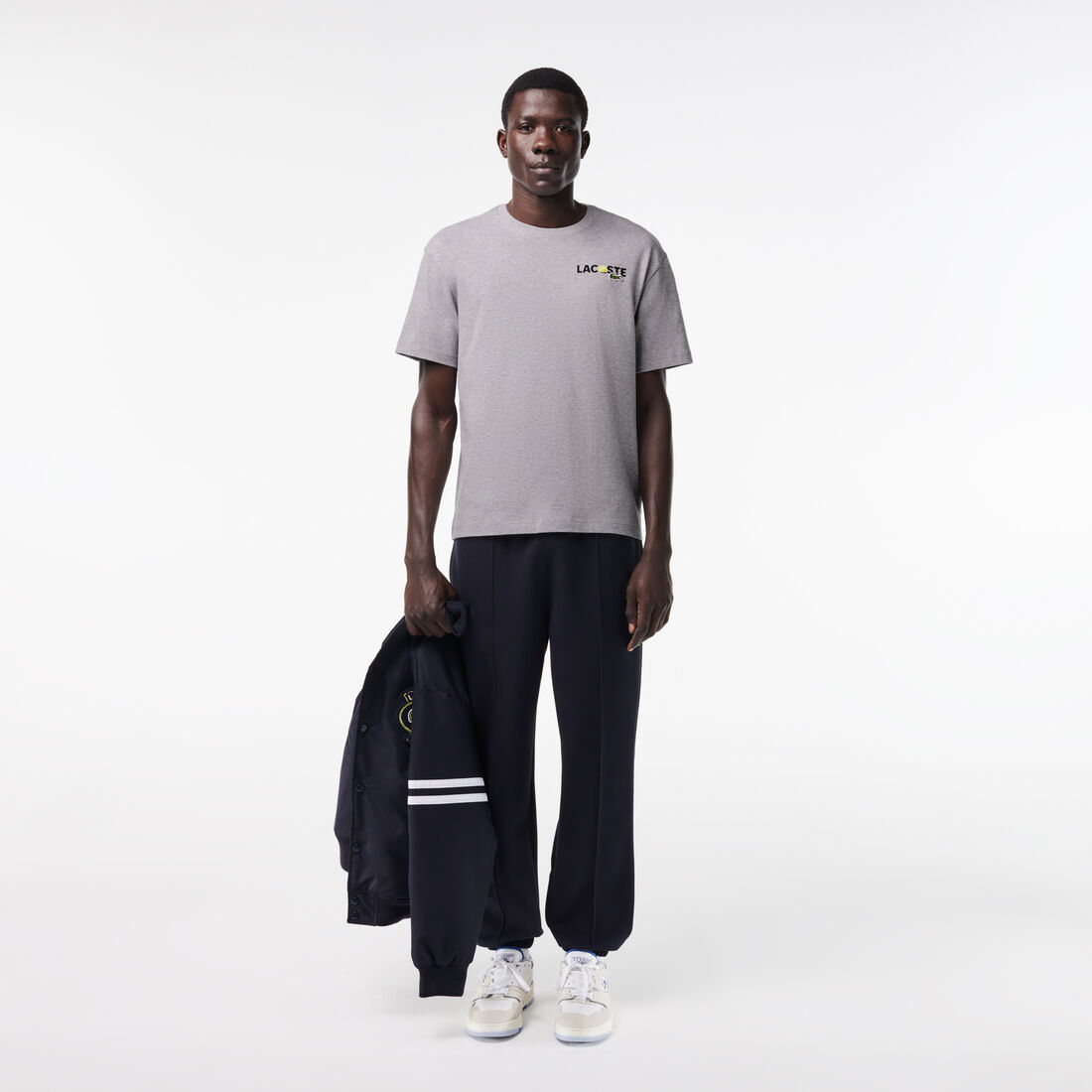 Heavy Cotton Jersey Back Print T-shirt Heavy Cotton Jersey Back Print T-shirt