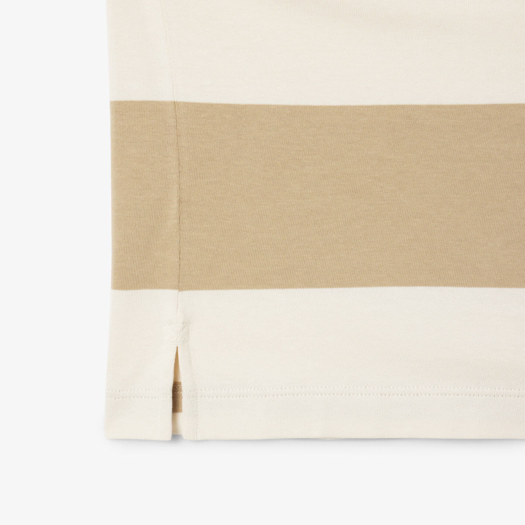 قميص بولو مخطط للرجبي بقصّة مريحة قميص بولو مخطط للرجبي بقصّة مريحة