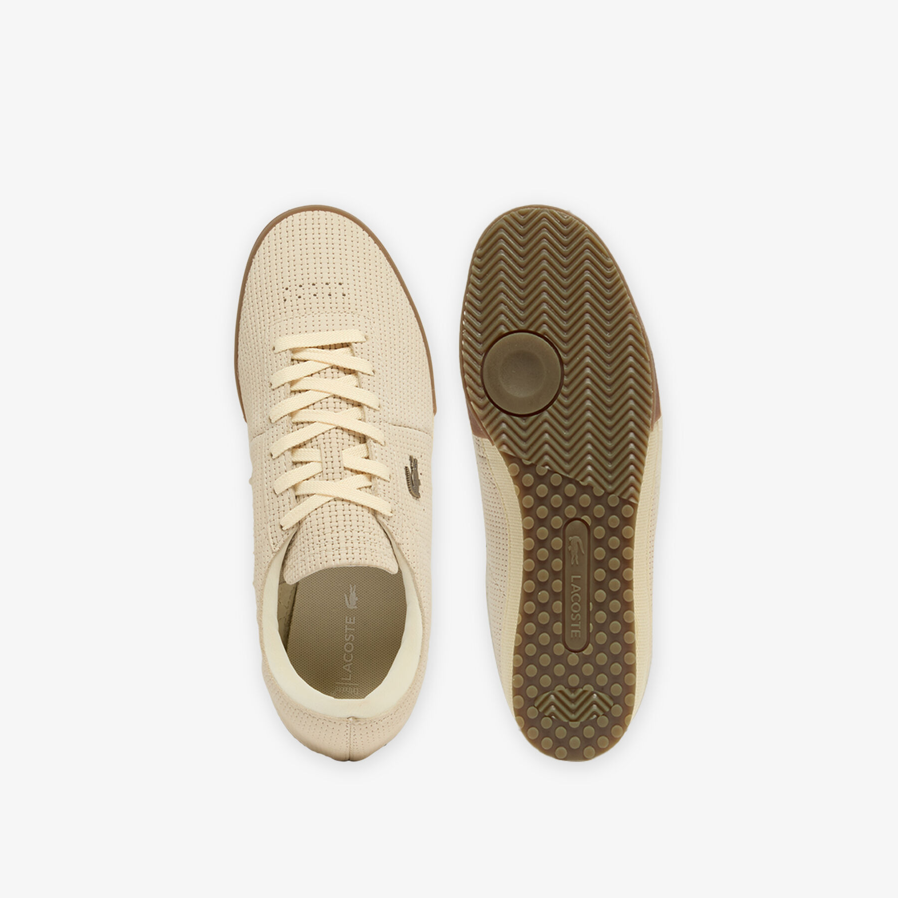 lacoste men s aura leather sneakers