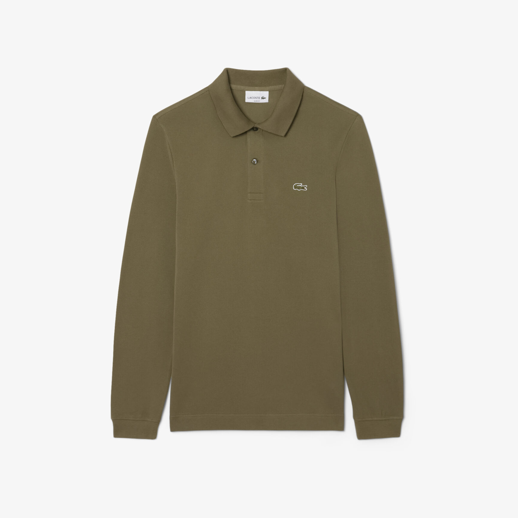 قميص بولو بقصّة ضيقة L.12.12 بأكمام طويلة قميص بولو بقصّة ضيقة L.12.12 بأكمام طويلة