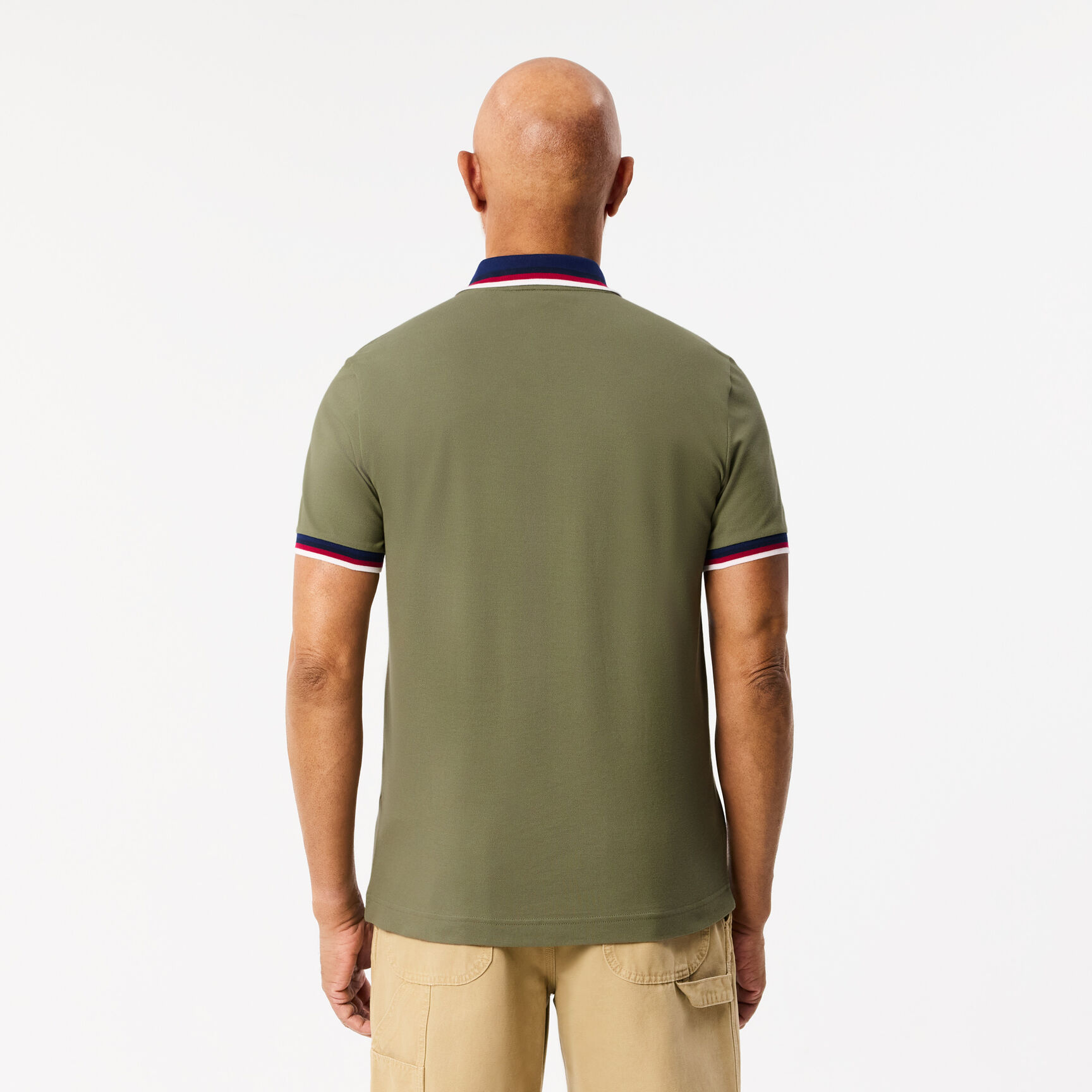 Regular Fit Contrast Collar Polo Shirt