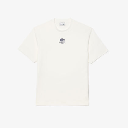 Signature Print Cotton T-shirt
