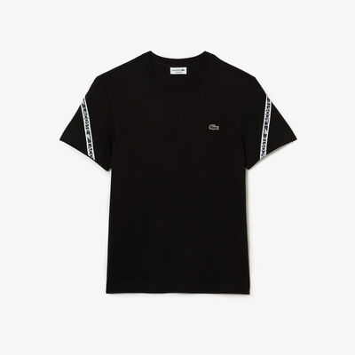 Men's Lacoste Regular Fit Printed Bands T-shirt