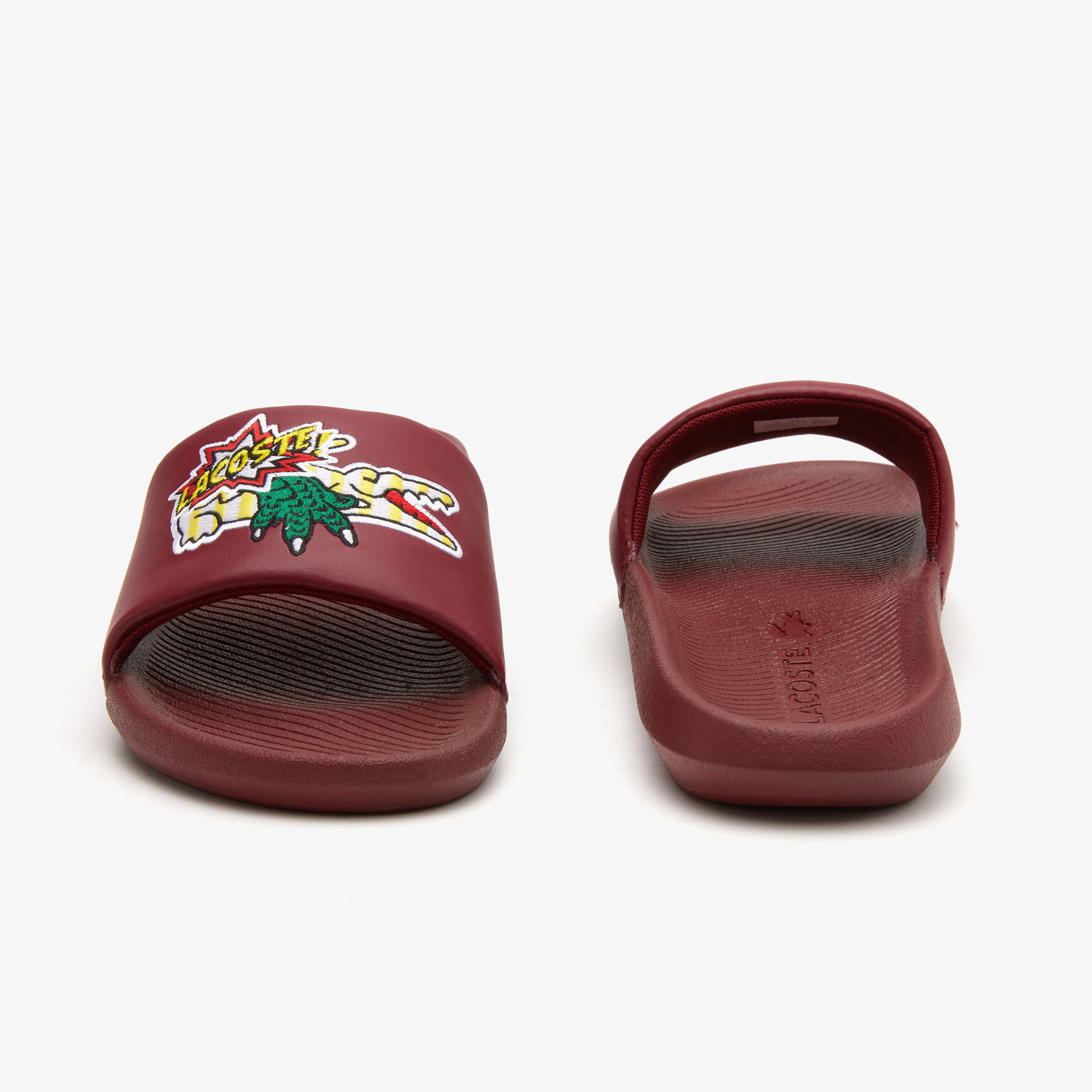 Men's Lacoste Croco Synthetic Slides Men's Lacoste Croco Synthetic Slides