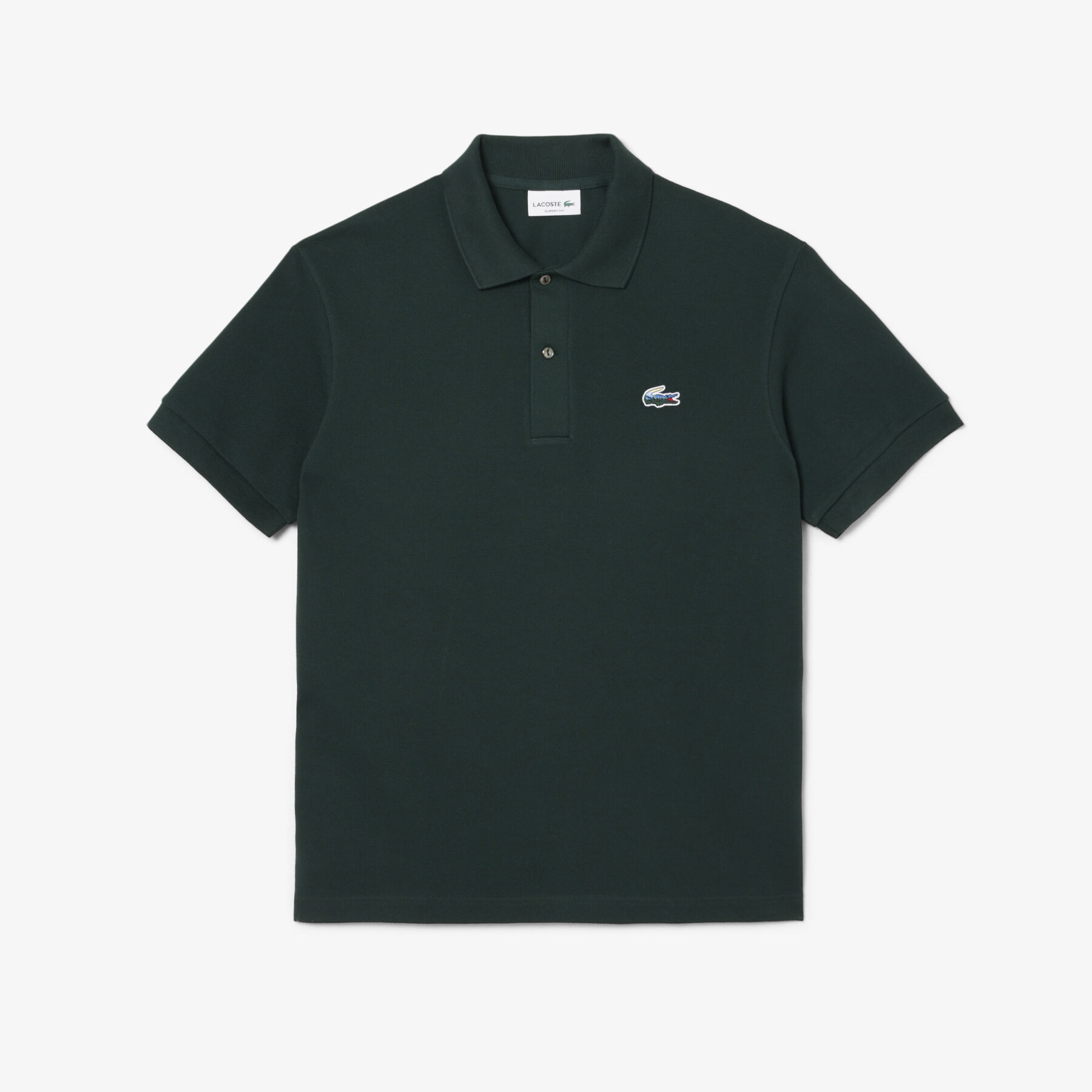Classic Fit Landscape Crocodile Pique Polo Shirt lacoste classic fit landscape crocodile pique polo shirt