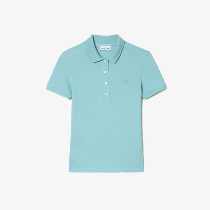 Women's Lacoste Slim Fit Stretch Cotton Pique Polo Shirt