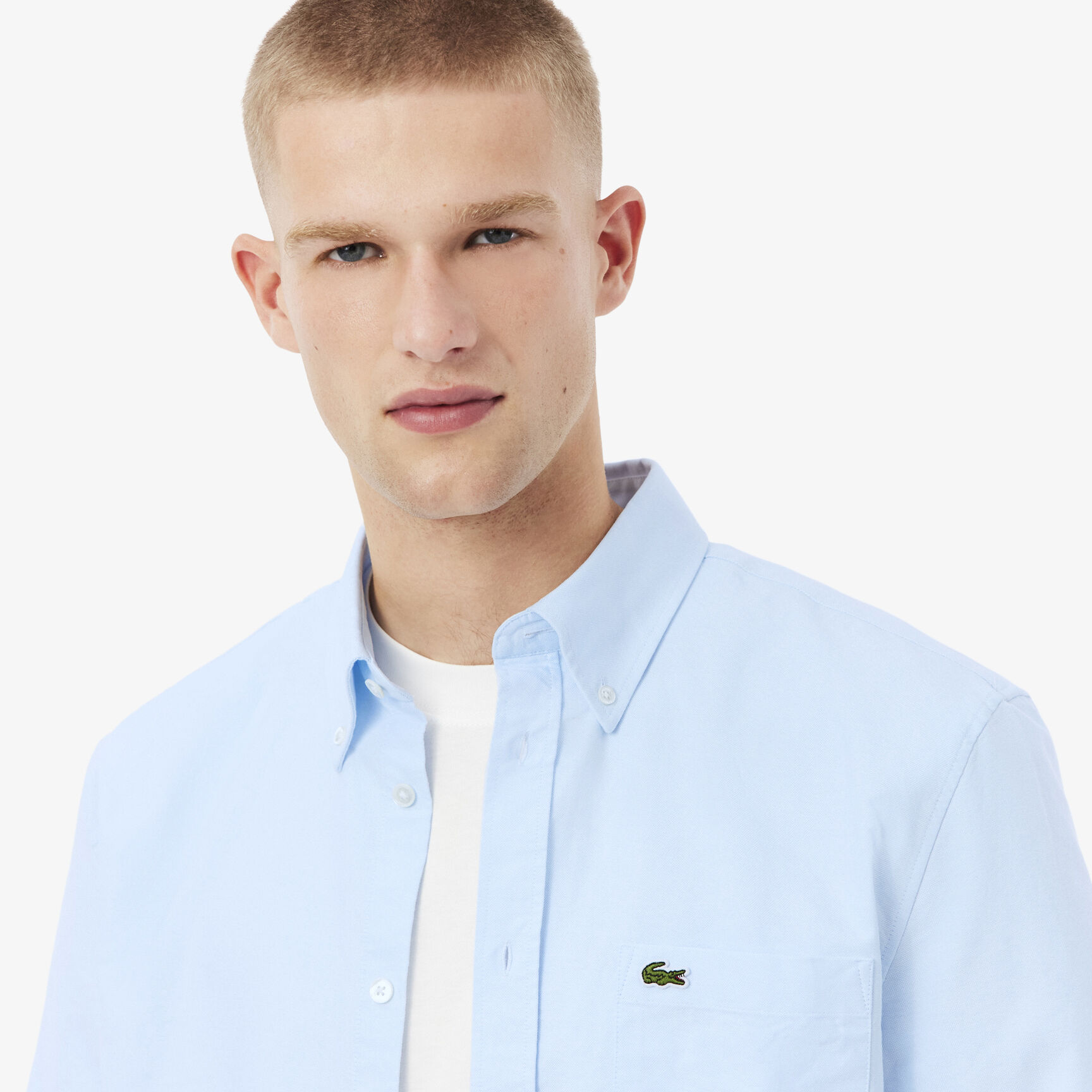 Regular Fit Short Sleeved Oxford Shirt