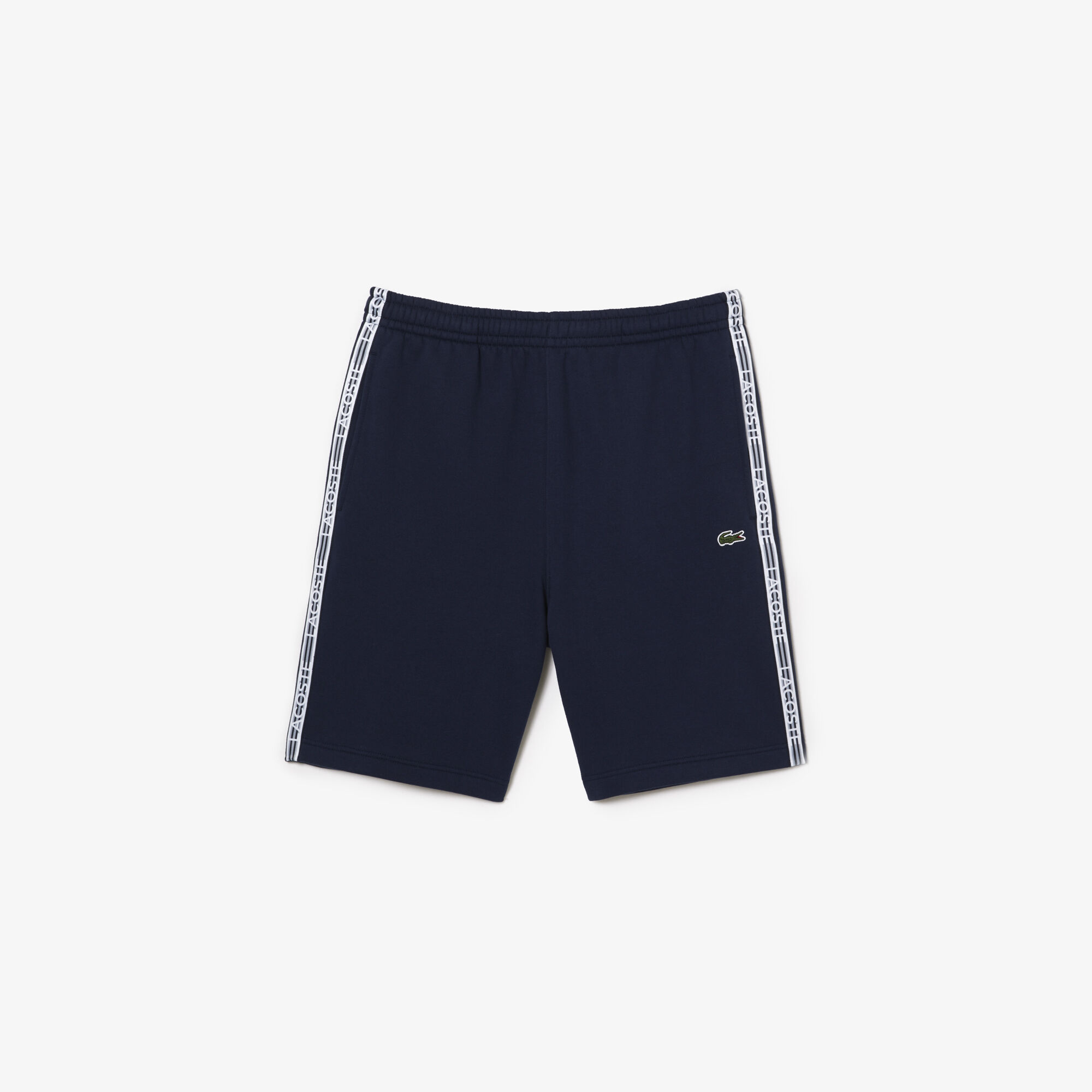Short lacoste deals bande crocodile