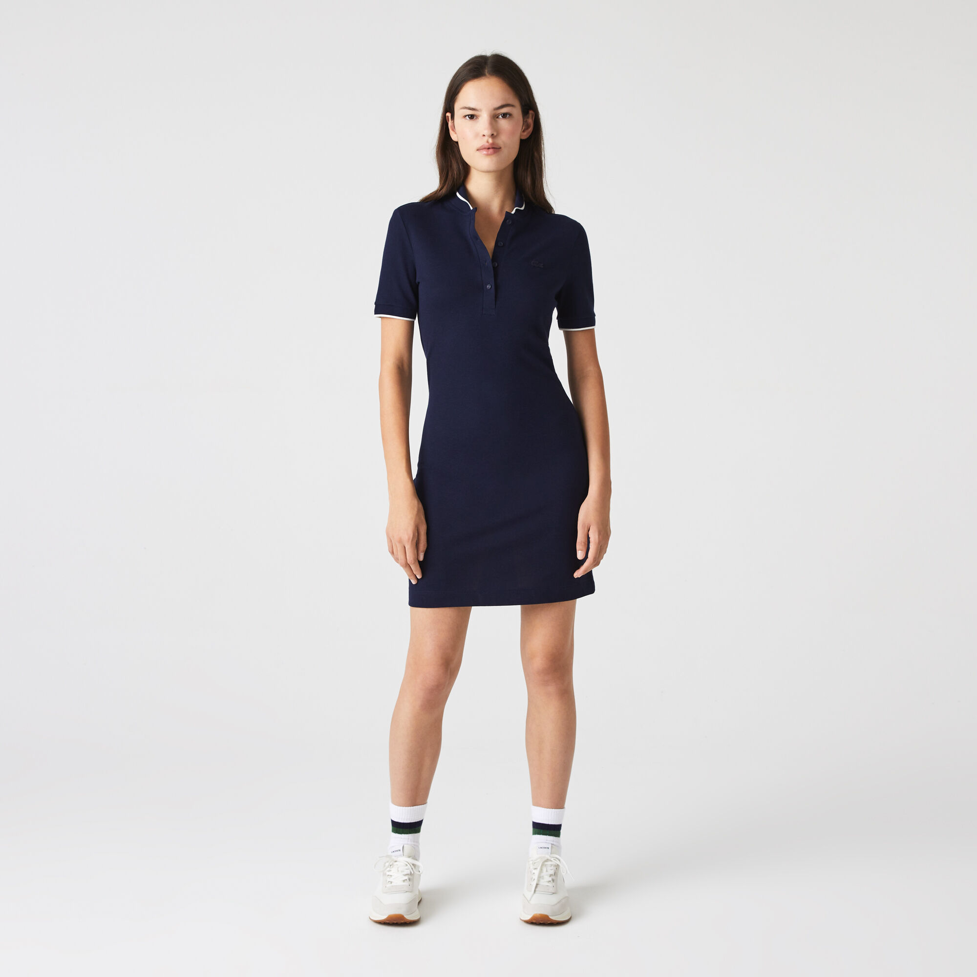 Lacoste striped dress discount