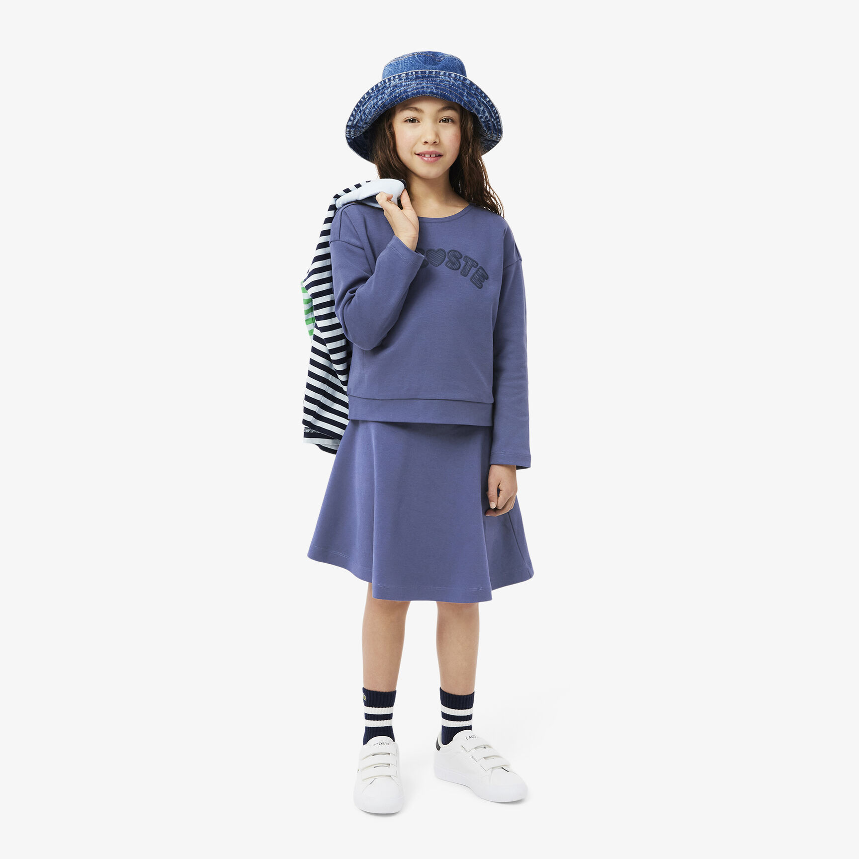 تنورة متشابكة بخصر مطاطي تنورة متشابكة بخصر مطاطي