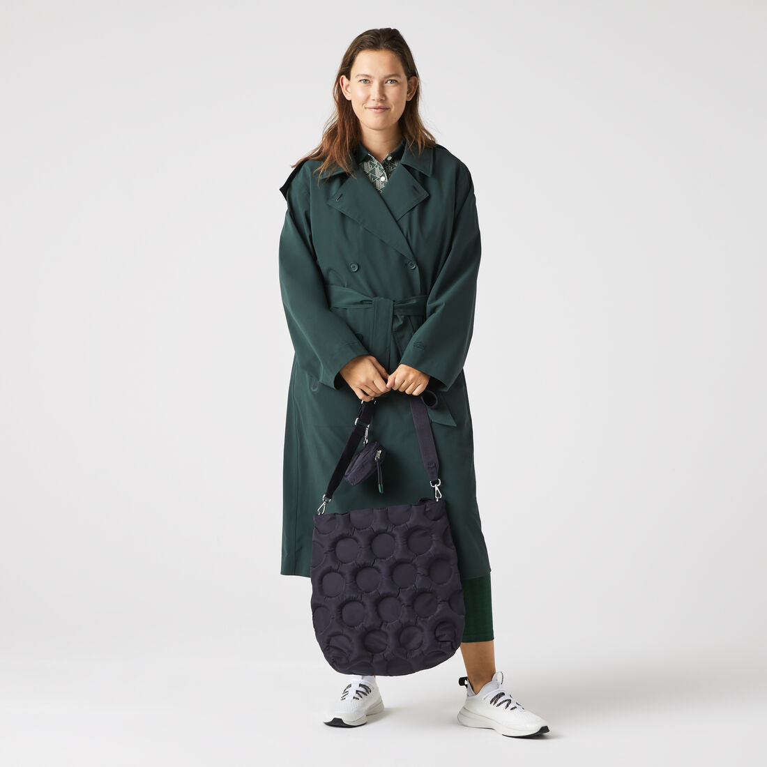 Women's Lacoste Golf Ball Effect Padded Bucket Bag Women's Lacoste Golf Ball Effect Padded Bucket Bag