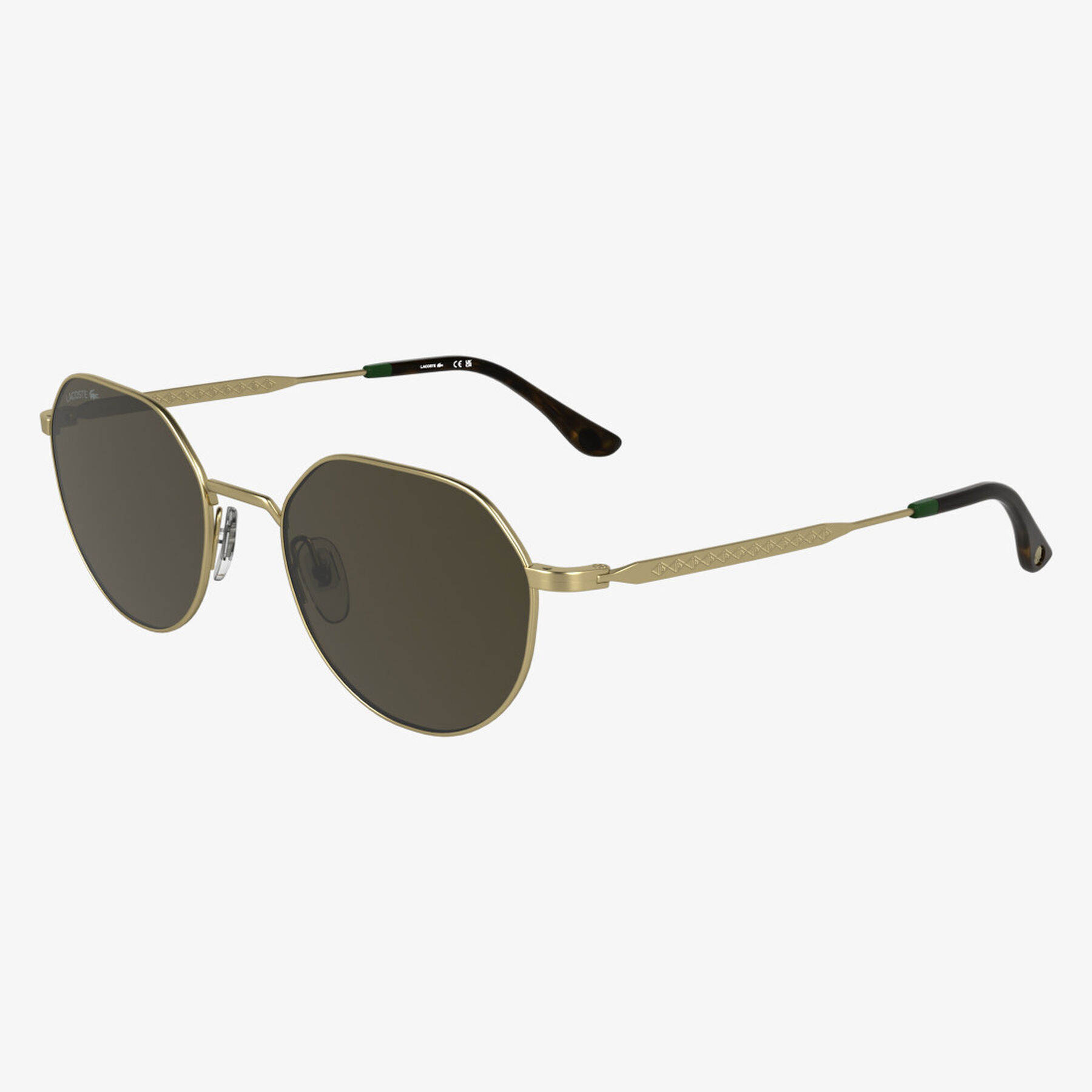 Lacoste Monogram Unisex Rounded Metal Glasses lacoste monogram unisex rounded metal glasses