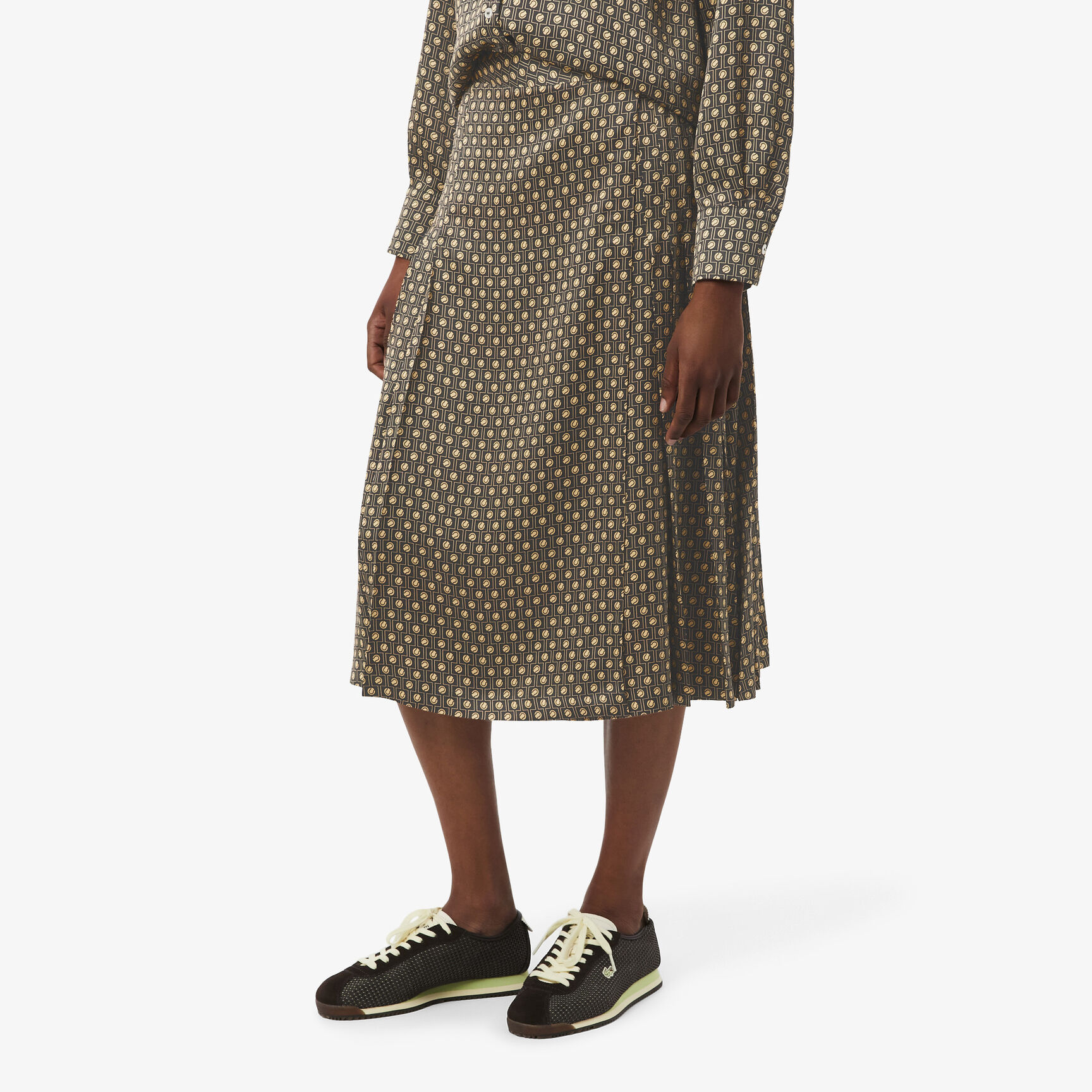 Printed pleated Midi Skirt Printed pleated Midi Skirt