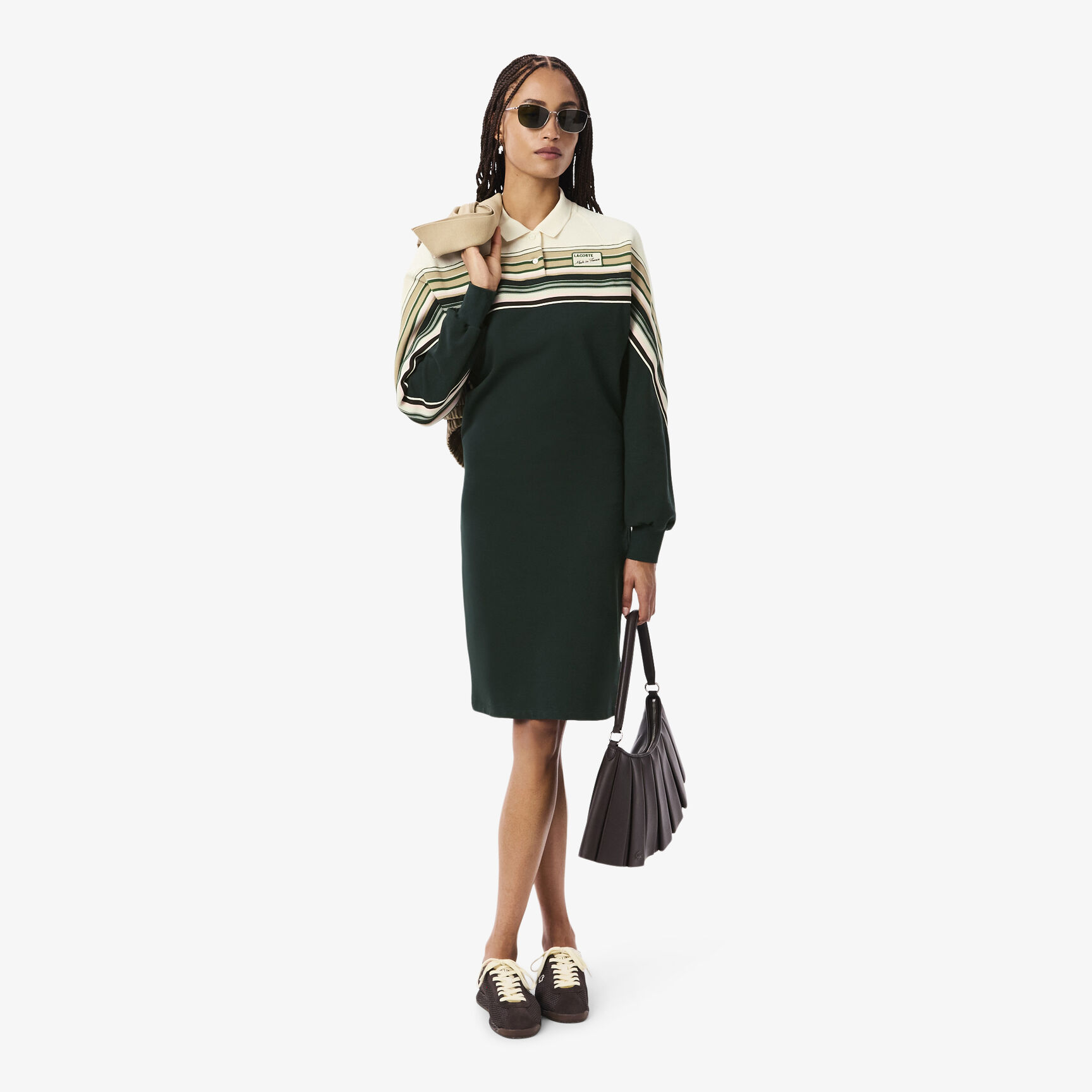 Slim Fit French Made Pique Dress Slim Fit French Made Pique Dress