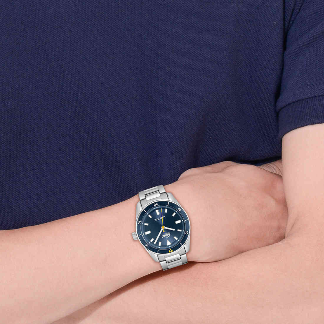 Men Stainless Steel 3 Hand Quartz Watch Men Stainless Steel 3 Hand Quartz Watch