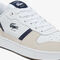 lacoste men s t clip set leather sneakers