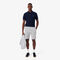 lacoste regular fit fleece shorts
