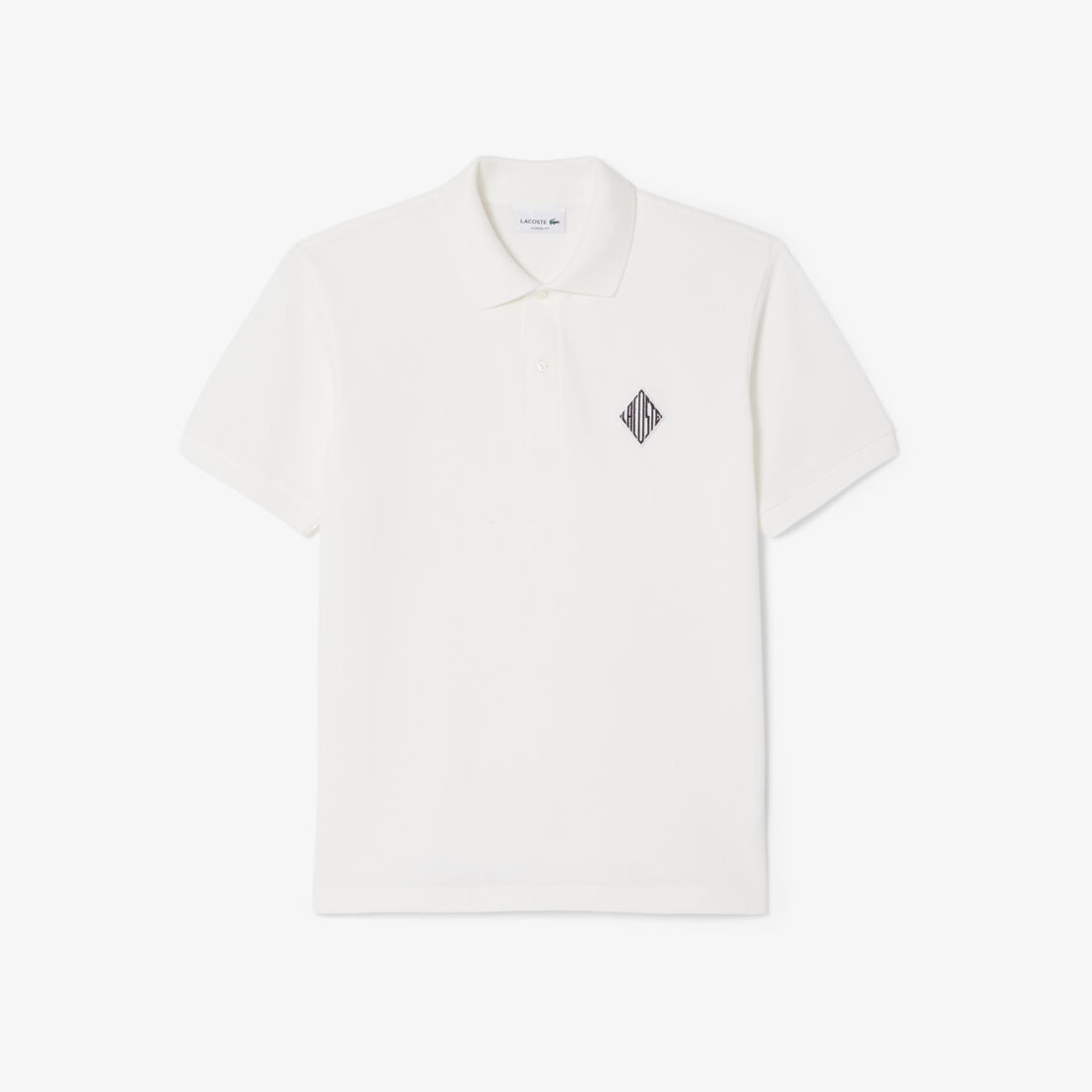 Classic Fit Badge Accent Pique Polo Shirt Classic Fit Badge Accent Pique Polo Shirt