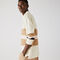 men s lacoste classic fit striped cotton polo shirt