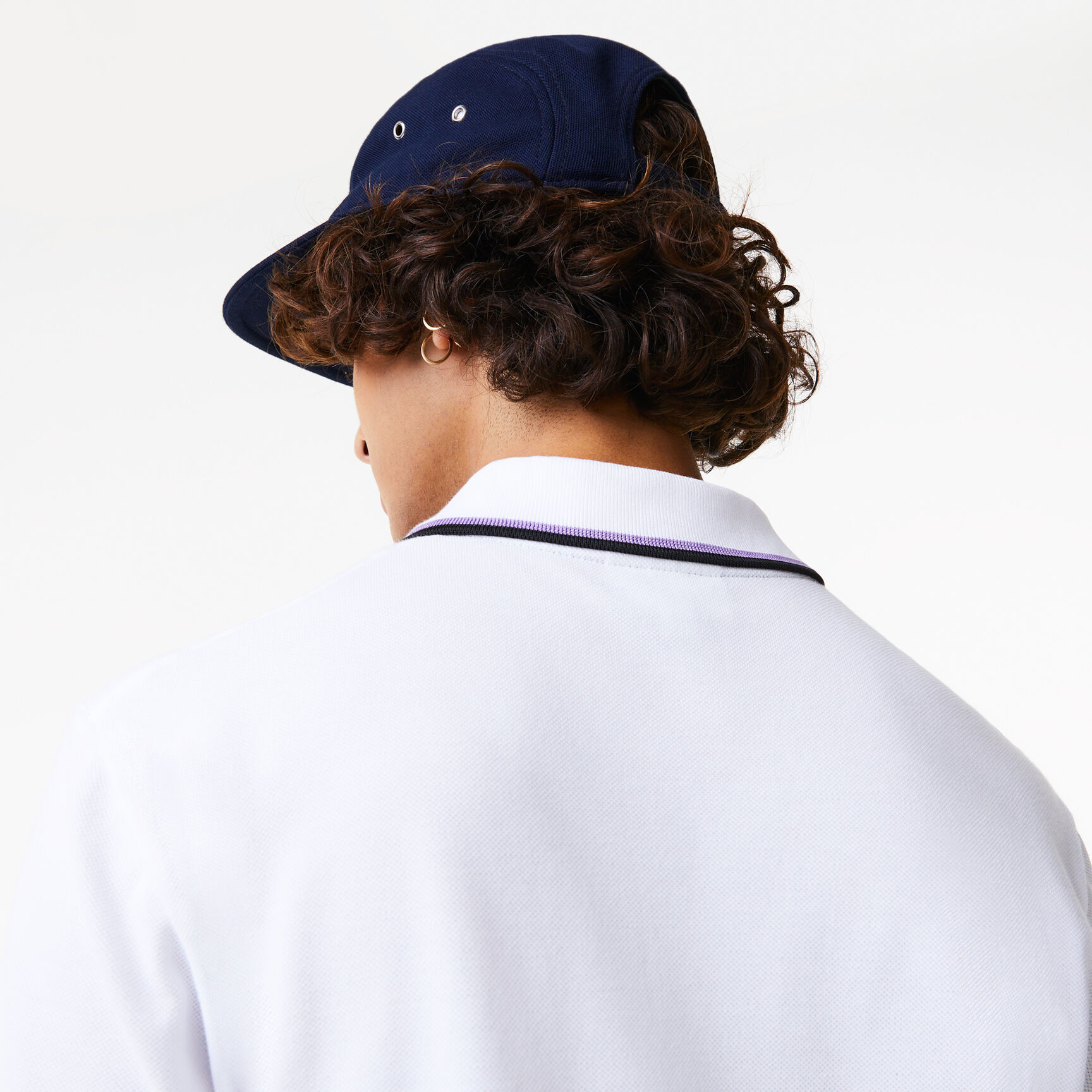 تيشيرت بولو لاكوست قطن بيكيه بيتي بياقة مخططة وقصة عادية للرجال تيشيرت بولو لاكوست قطن بيكيه بيتي بياقة مخططة وقصة عادية للرجال