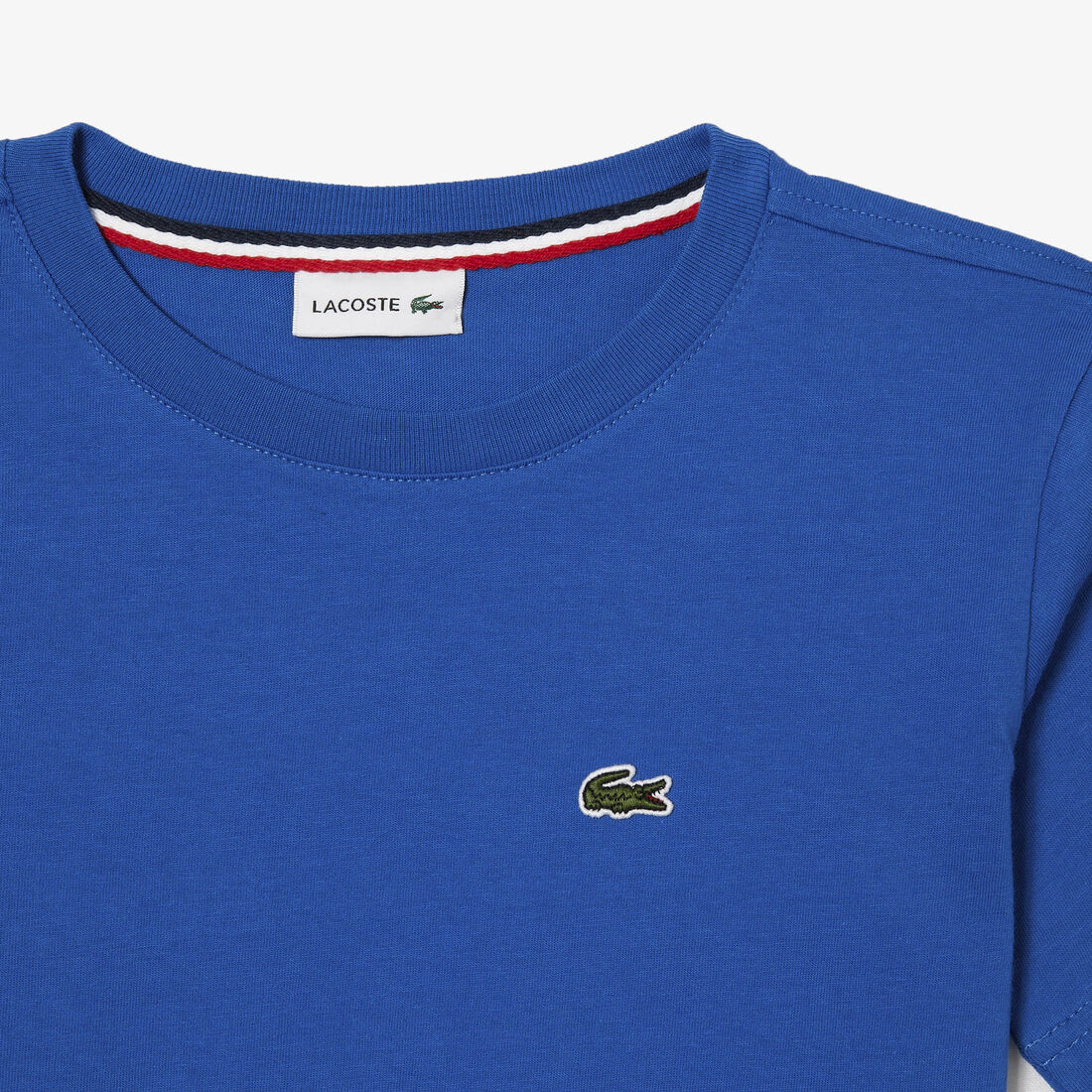 تيشيرت قطن جيرسيه بفتحة رقبة مستديرة للأطفال تيشيرت قطن جيرسيه بفتحة رقبة مستديرة للأطفال