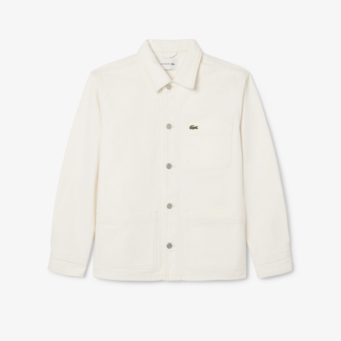 Heavy Cotton Denim Overshirt Jacket Heavy Cotton Denim Overshirt Jacket