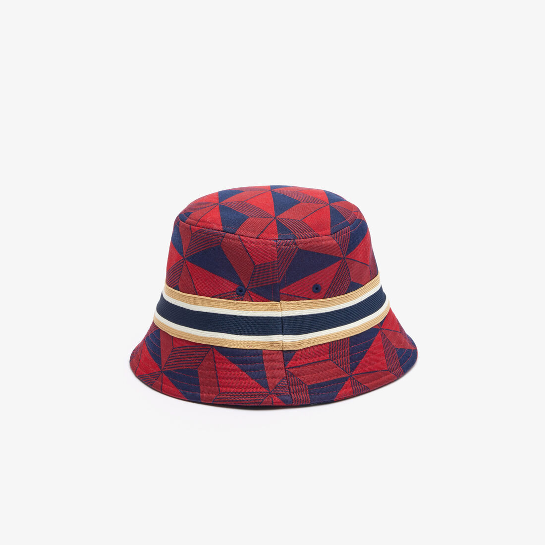 Interlock Jacquard Patterned Bucket Hat Interlock Jacquard Patterned Bucket Hat