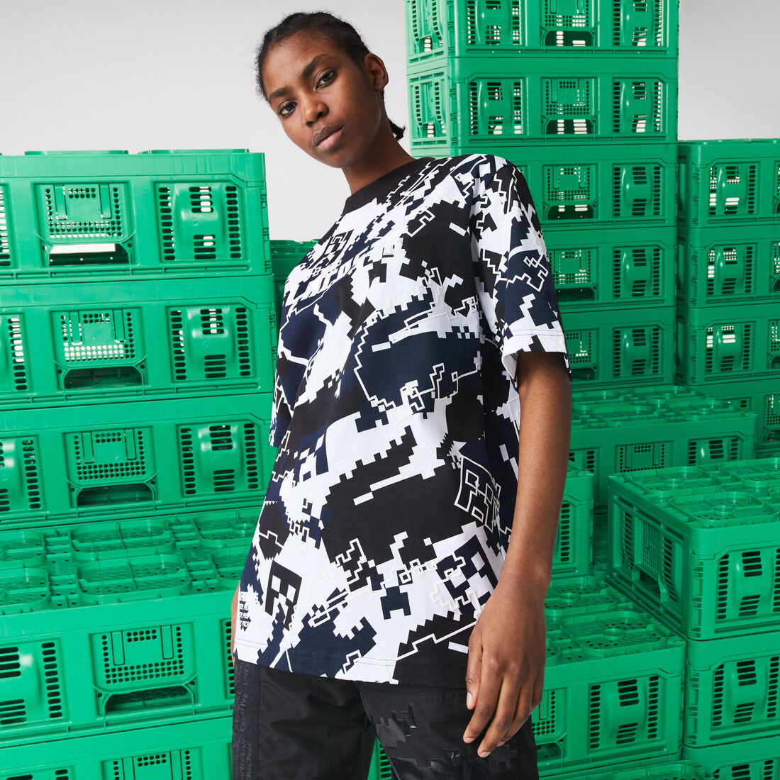 Unisex Lacoste x Minecraft Organic Jersey T-shirt Unisex Lacoste x Minecraft Organic Jersey T-shirt