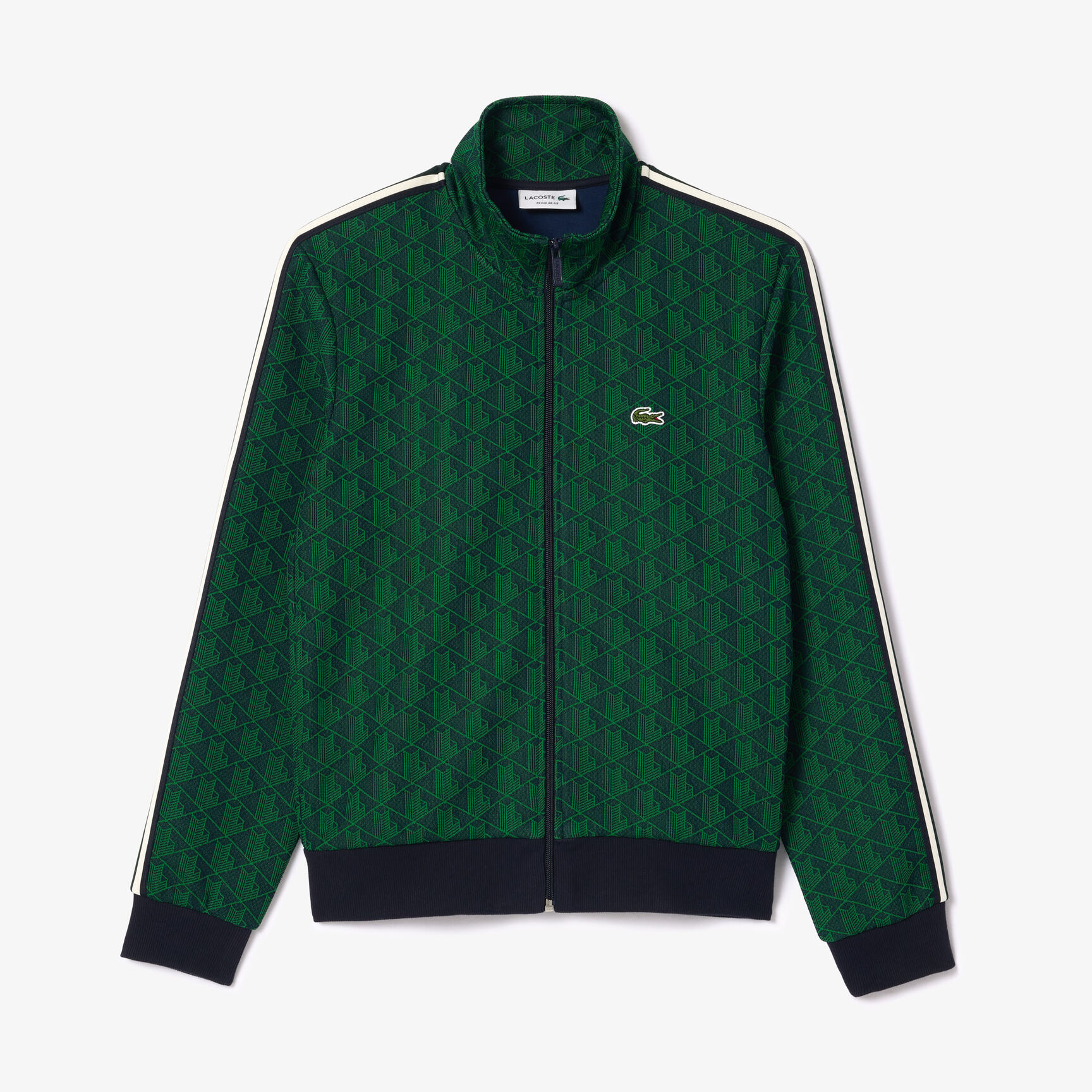 Paris Zip-Up Jacquard Track Jacket