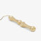 EARRING BONE EYE lacoste men s bone eye earring