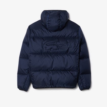 Short Water-Repellent Hooded Puffed Jacket Short Water-repellent Hooded Puffed Jacket
