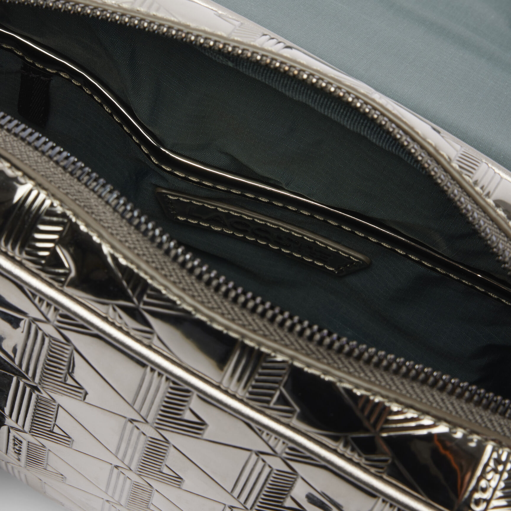 The Blend Silver Messenger Bag