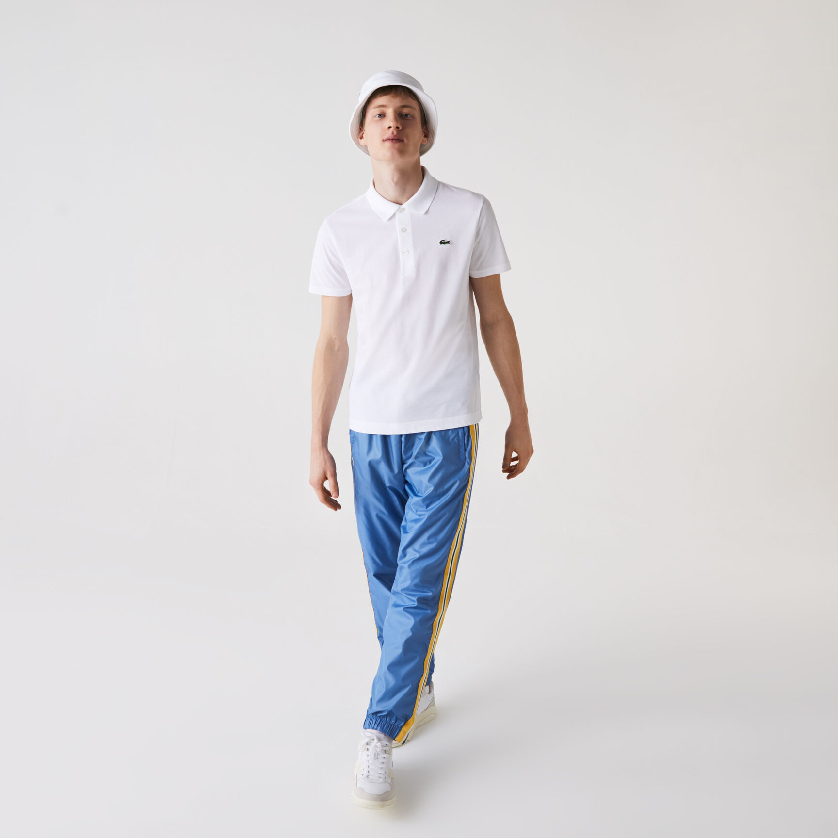 تيشيرت بولو تنس نسيج قطن خفيف بقصة عادية للرجال مجموعة Lacoste SPORT تيشيرت بولو تنس نسيج قطن خفيف بقصة عادية للرجال مجموعة Lacoste SPORT