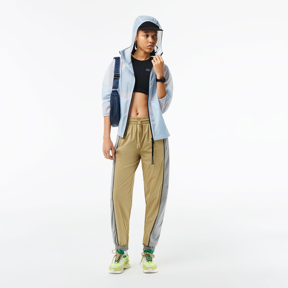 Women’s Lacoste Transparent Windbreaker Women’s Lacoste Transparent Windbreaker