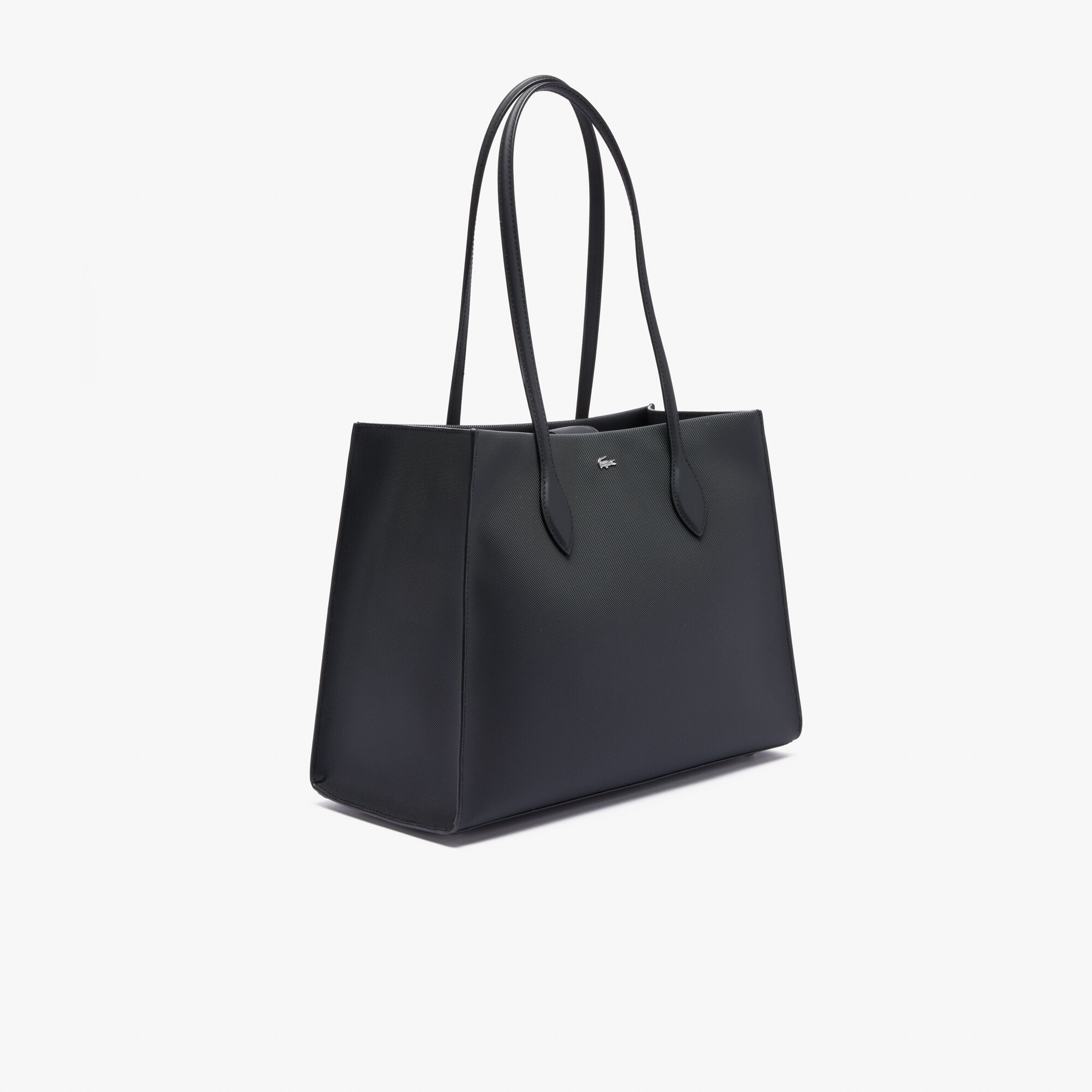 Daily City Tote Bag, Black | LACOSTE EG