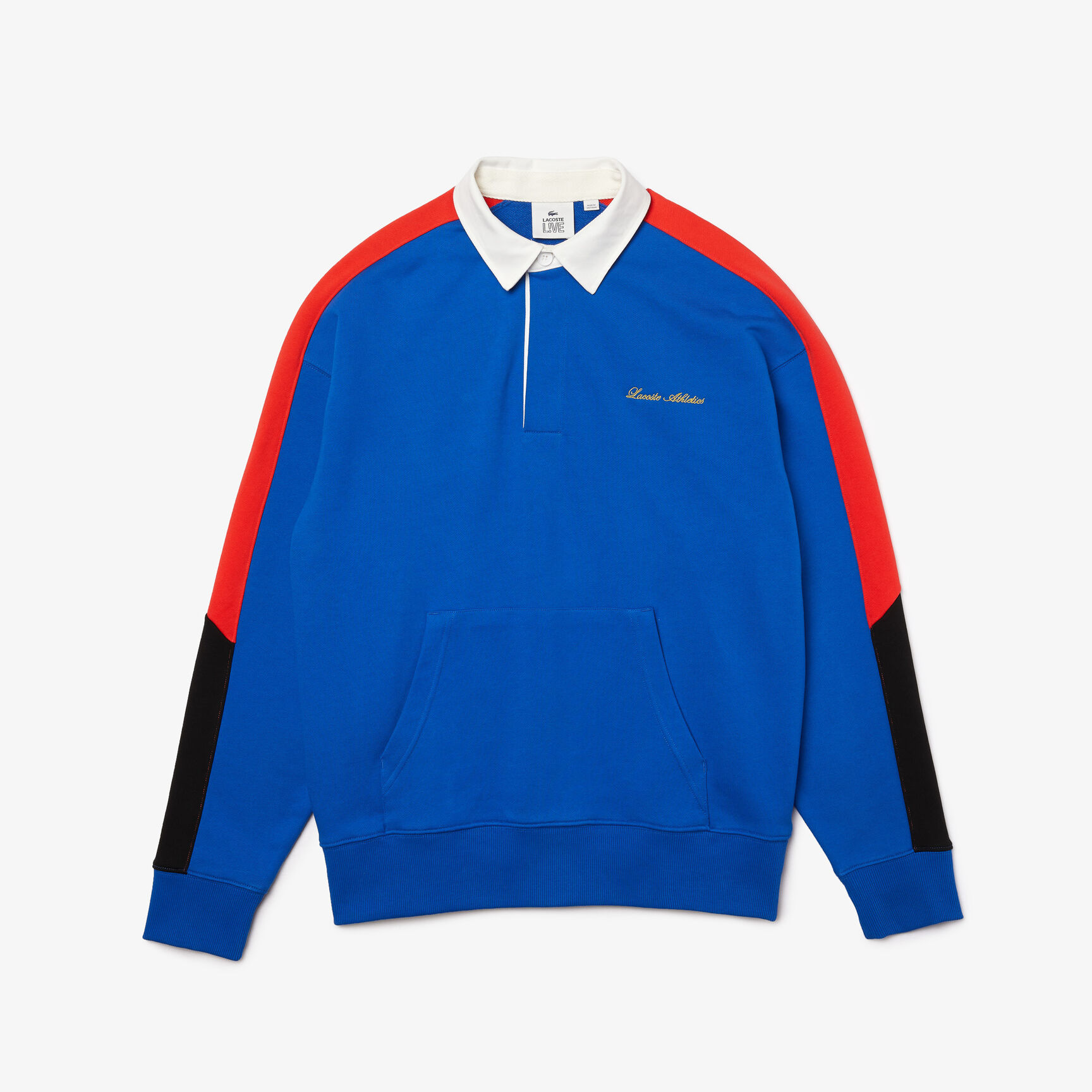 Men’s Lacoste LIVE Colourblock Fleece Polo Shirt Sweatshirt Men’s Lacoste LIVE Colourblock Fleece Polo Shirt Sweatshirt