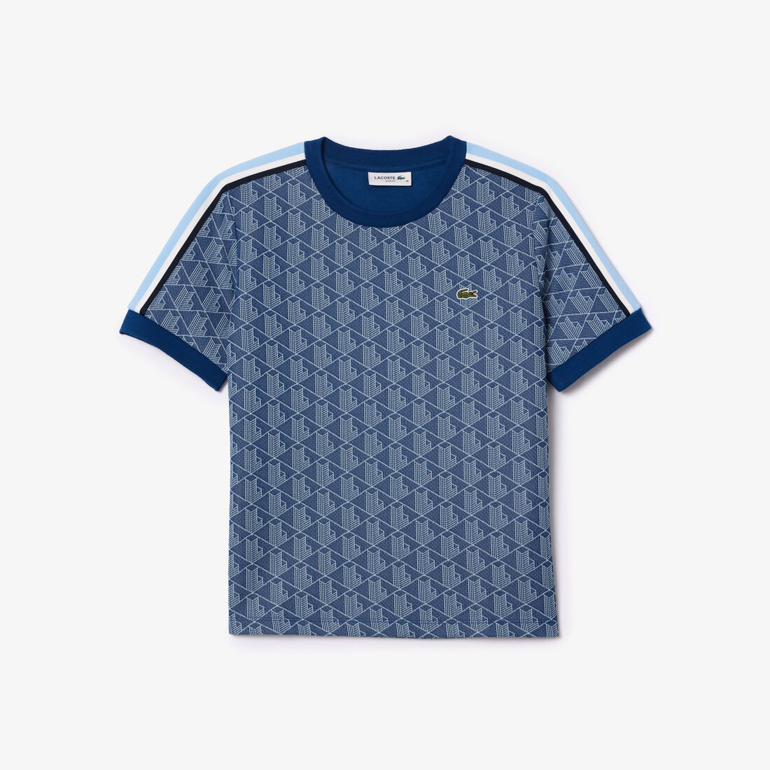 Slim Fit Monogram Jacquard T-shirt Slim Fit Monogram Jacquard T-shirt