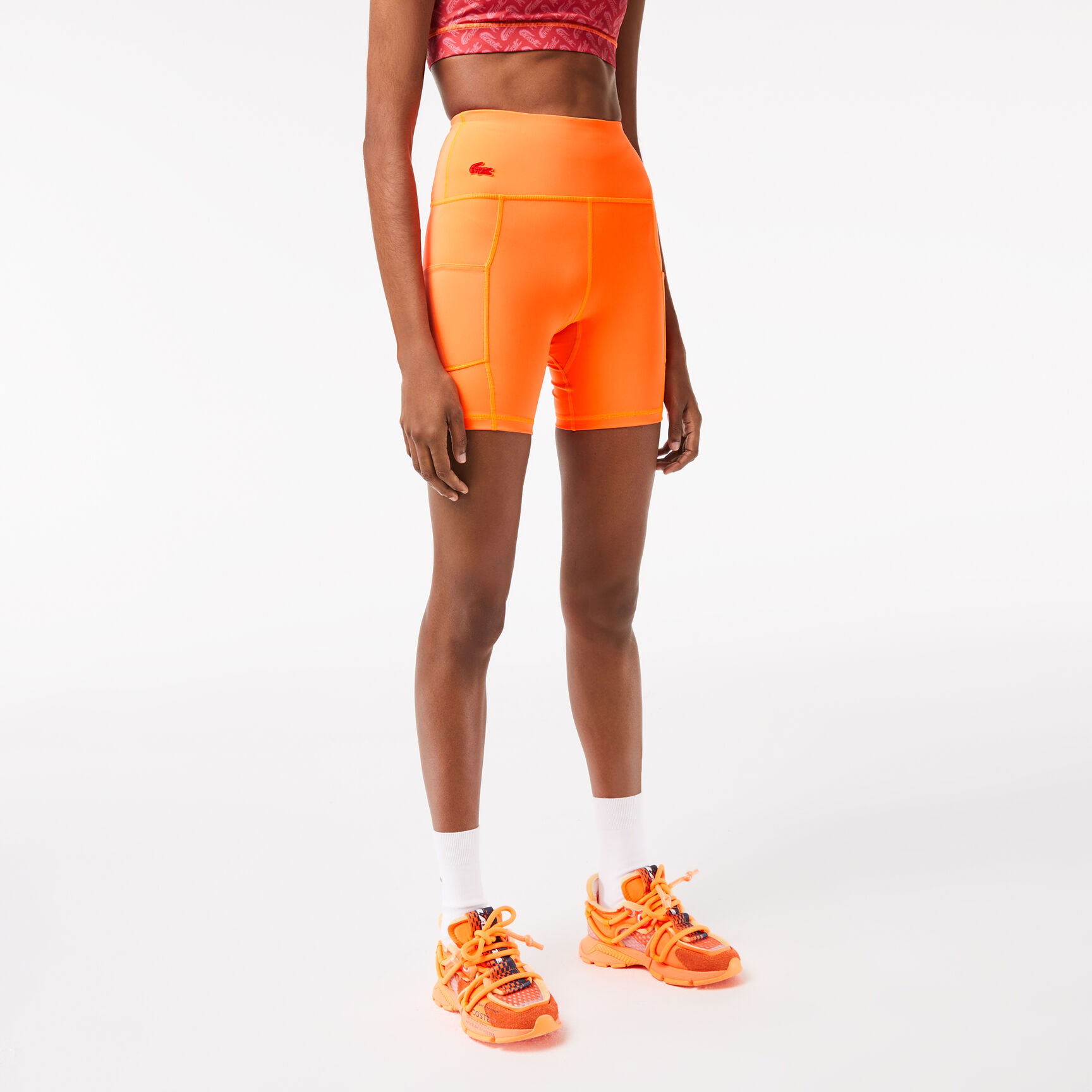 Women’s Lacoste Sport Recycled Polyester Cycling Shorts Women’s Lacoste Sport Recycled Polyester Cycling Shorts