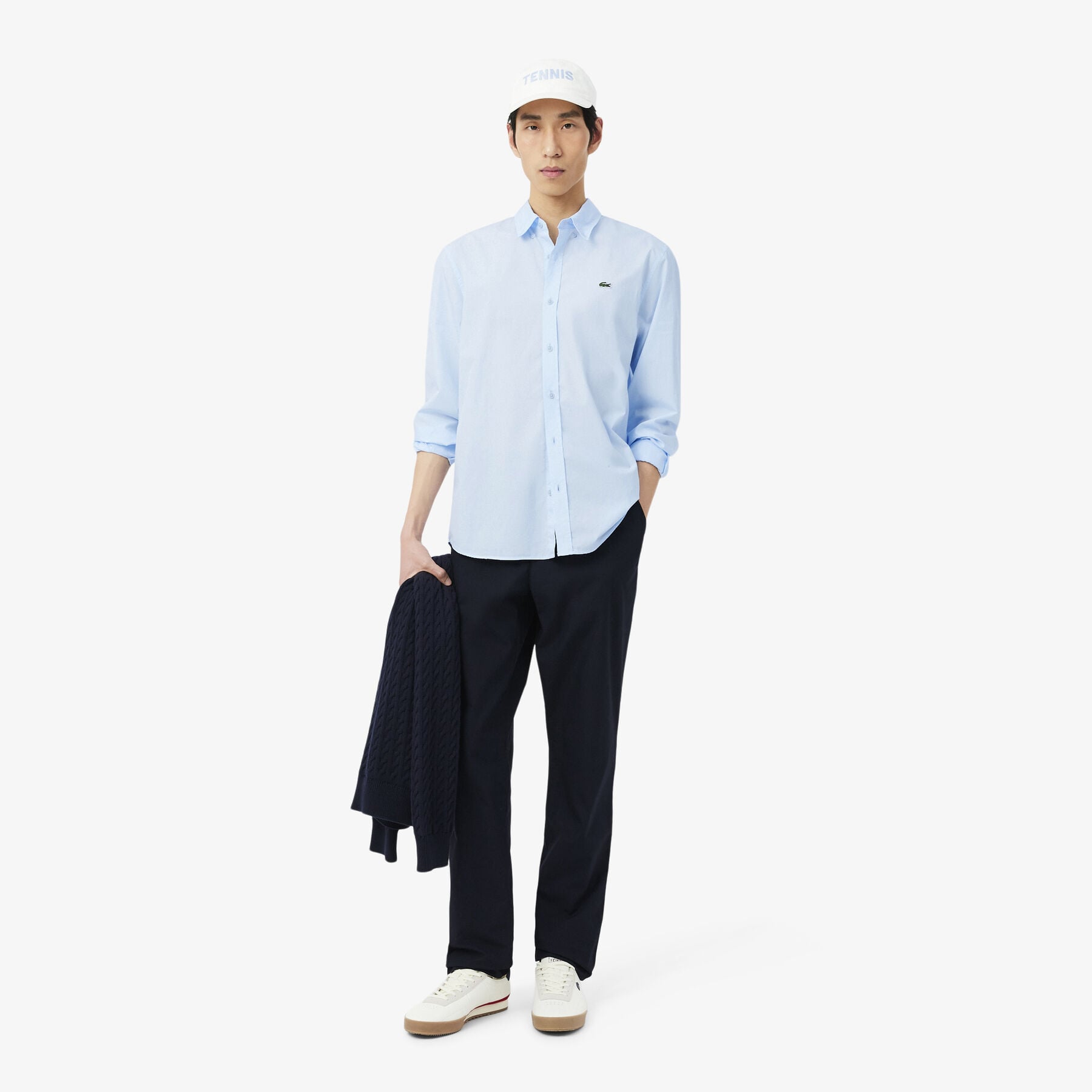 Regular Fit Stretch Poplin Shirt Regular Fit Stretch Poplin Shirt